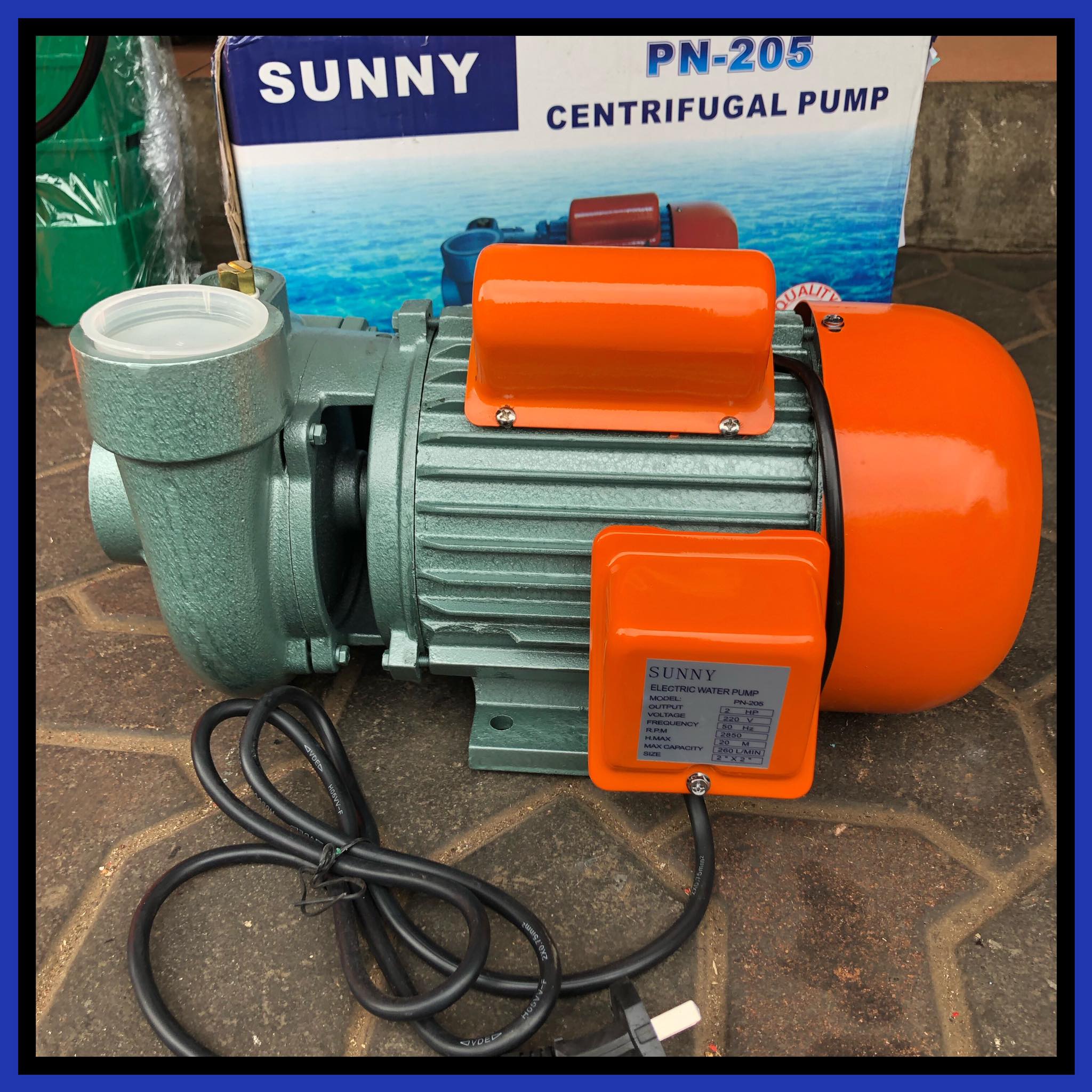 ปั้มหอยโข่ง SUNNI รุ่น PN-205 2x2