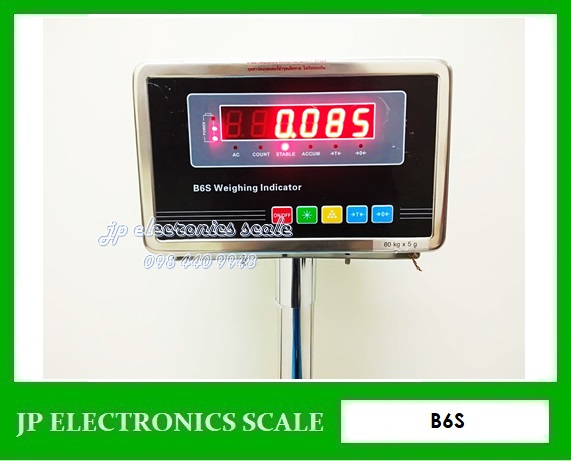 เครื่องชั่งดิจิตอล100kg เครื่องชั่งวางพื้น100kg เครื่องชั่งน้ำหนัก100kg ตาชั่ง100กิโลกรัม กิโลดิจิตอล100kg เครื่องชั่ง100kg ละเอียด10g ยี่ห้อ ZEPPER รุ่น B6S ขนาดแท่นชั่ง 40*50cm.