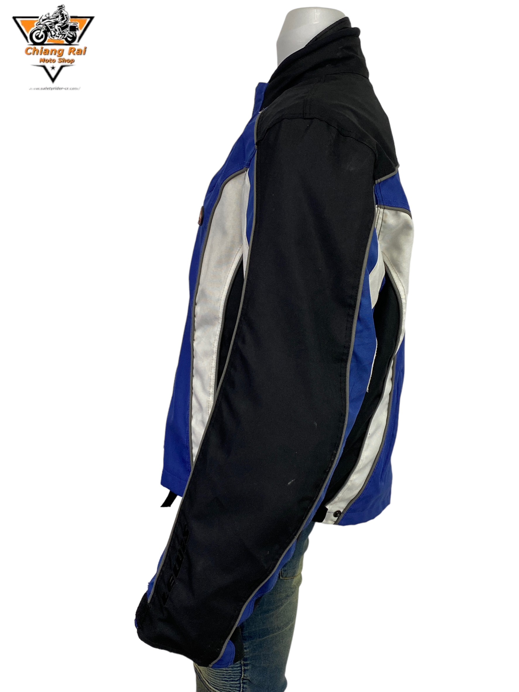 เสื้อขี่มอเตอร์ไซด์( มือสอง) RCSA 702: อก 50" ยาว 25" (XL)**LELUIS**