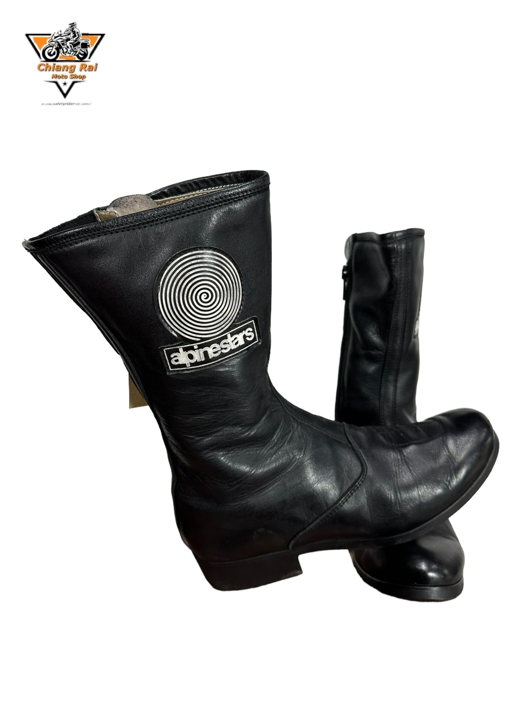 รองเท้าขี่มอเตอร์ไซด์( มือสอง) RCBS-611 Size ขนาดจากป้าย 42:EUR / 7.5:UK / 25.8:Cm.(alpinestars)