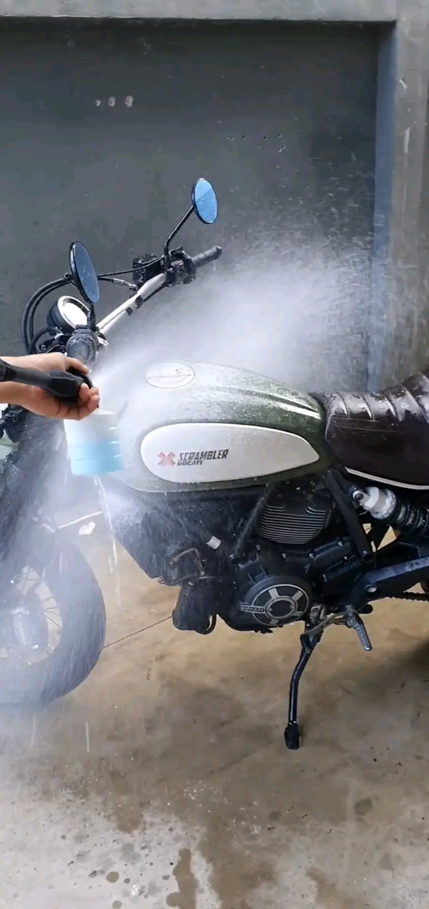 เครื่องฉีดน้ำแรงดันสูง GOLDY 400 บาร์ สายอัดฉีดไฮโดรลิคอย่างดียาว 10 เมตร