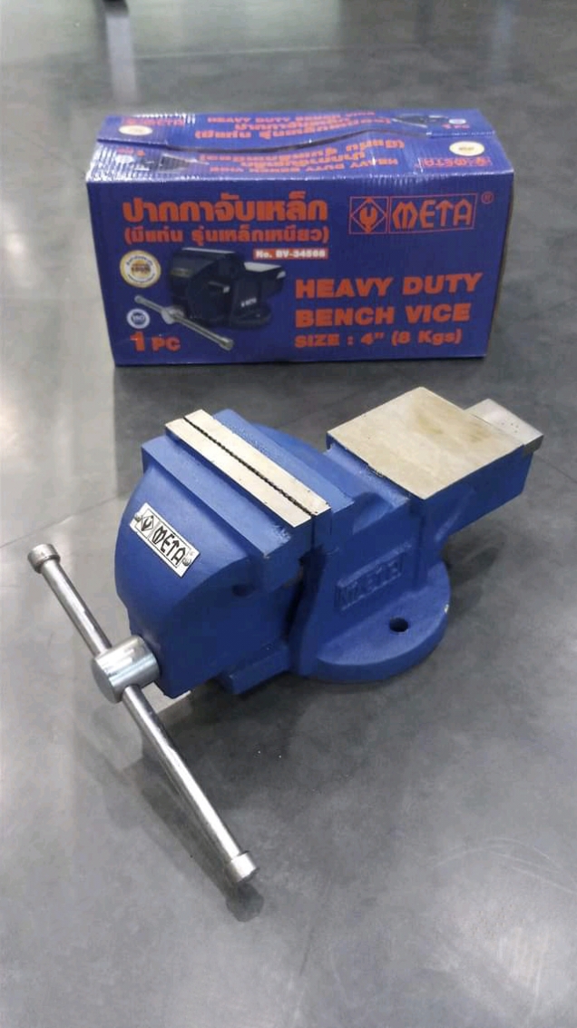 ปากกาจับเหล็ก ปากกาจับงาน META 4”