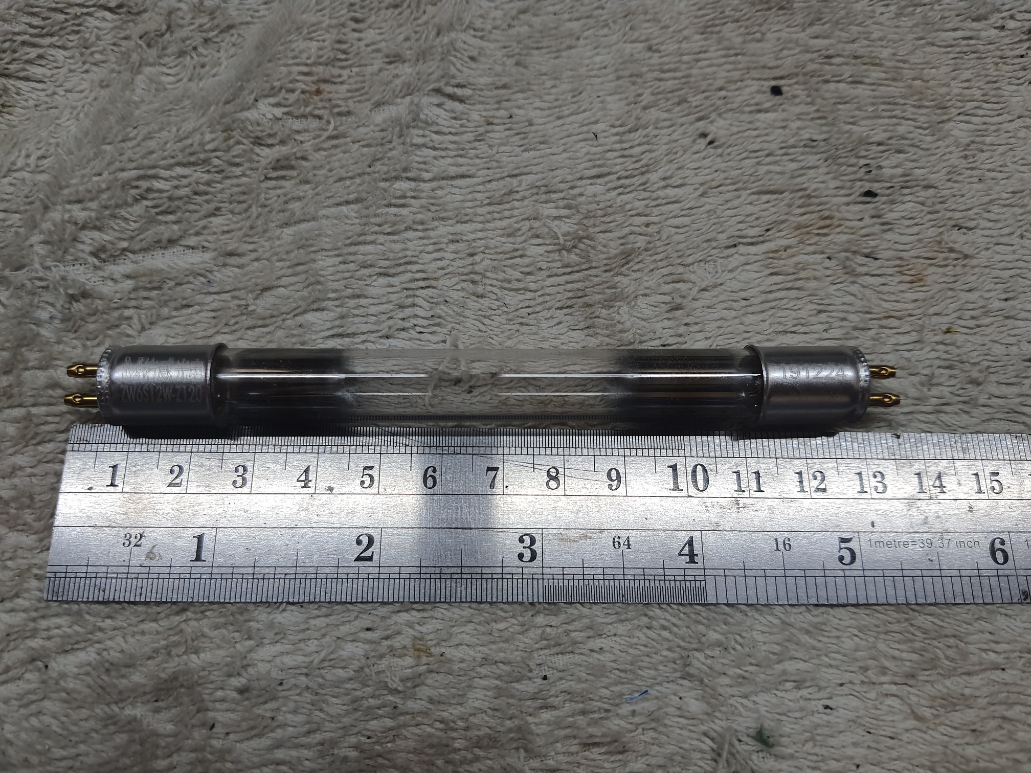 ซ่อมเครื่องดูดไรฝุ่น ยี่ห้อ JIMMY รุ่น JV11 อาการแสง UV ไม่ออก