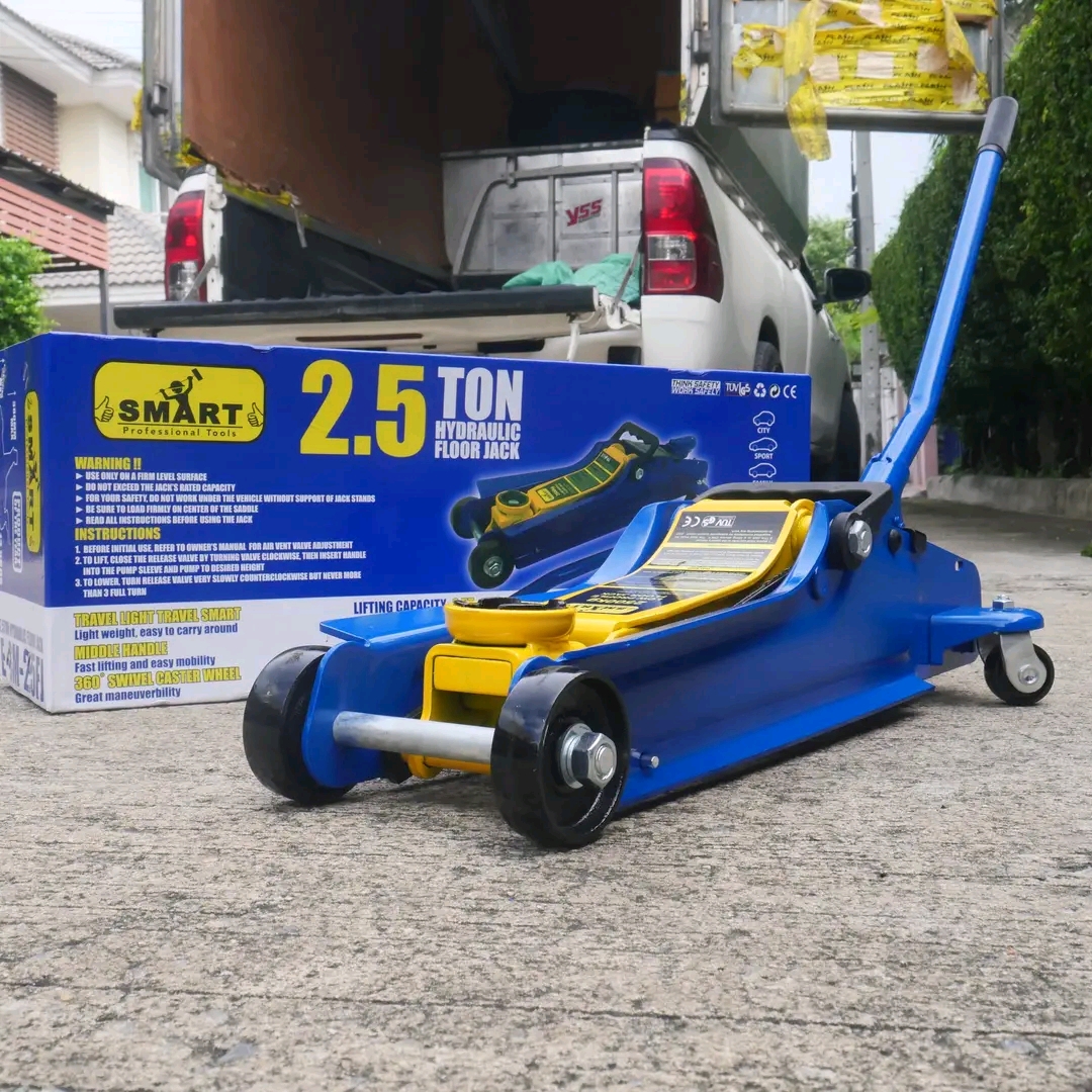แม่แรงตะเข้ 2.5 ตัน Smart โหลดเตี้ย พกพา รุ่น E-SM-2.5FL