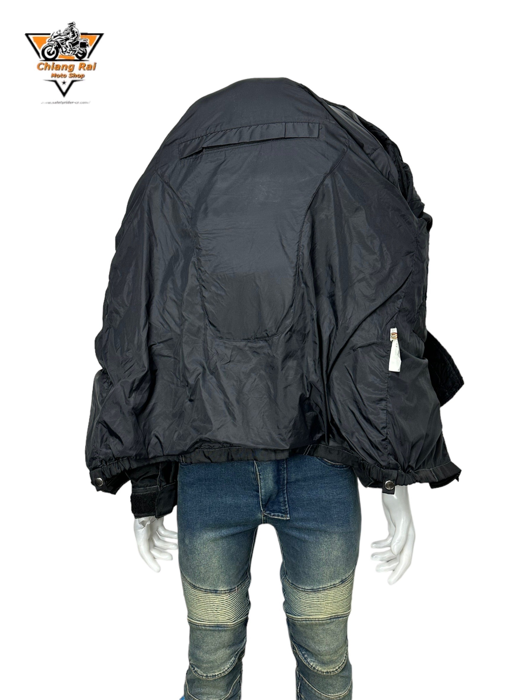 เสื้อขี่มอเตอร์ไซด์( มือสอง) RCTA 548: อก 50" ยาว 30" (XL) **Held**