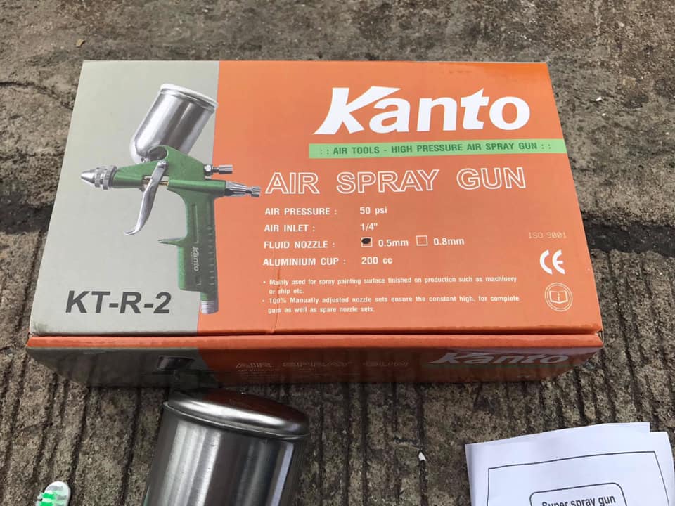 กาพ่นสี กาบน ยี่ห้อ KANTO รุ่น KT-R-2