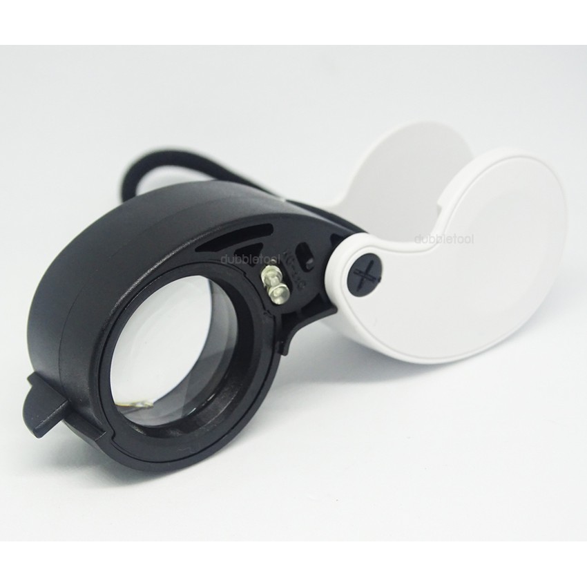 กล้องส่องจิวเวลรี่ เลนส์ขยายส่องพระ 30 x 25mm พร้อมไฟ ส่องสว่าง