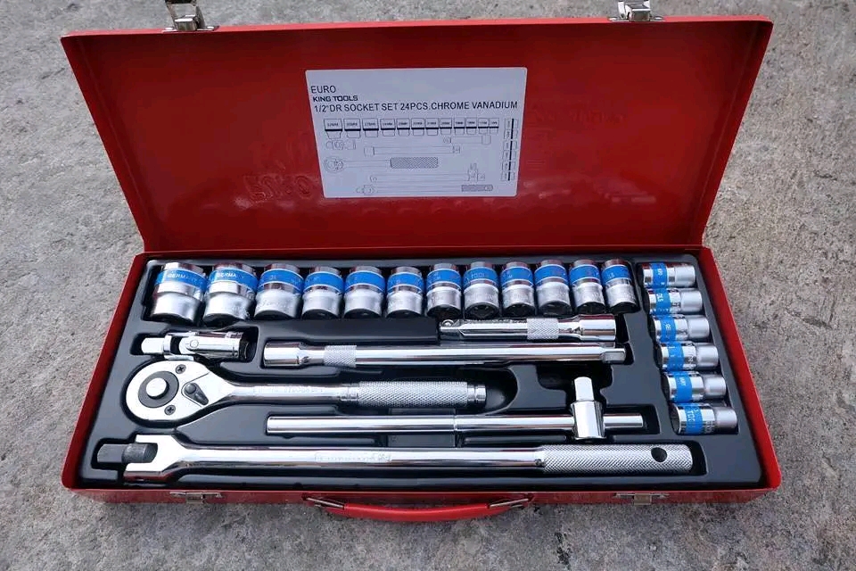 ชุดบล๊อกยูโรคิงทู Euro King Tools จำนวน 24 ชิ้น
