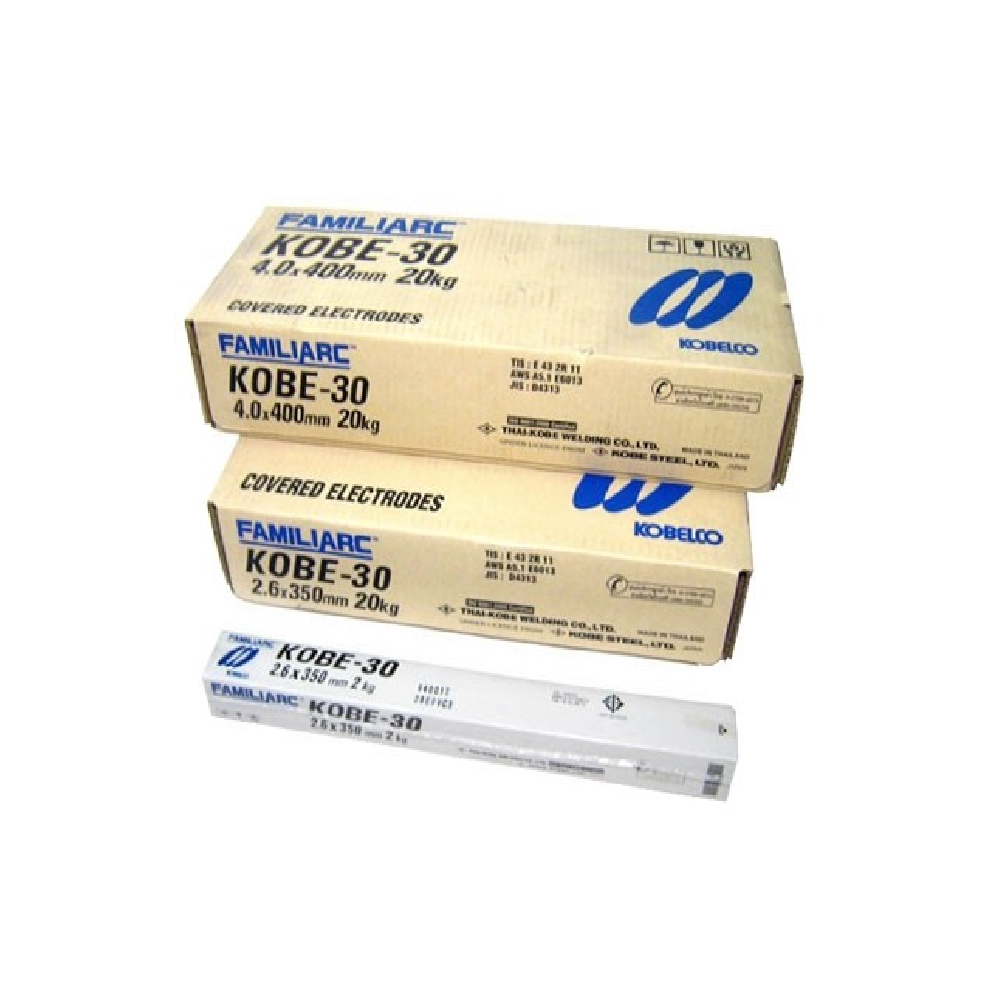 ลวดเชื่อมไฟฟ้า 4.0มม.(แพค5Kg.) KOBE 30