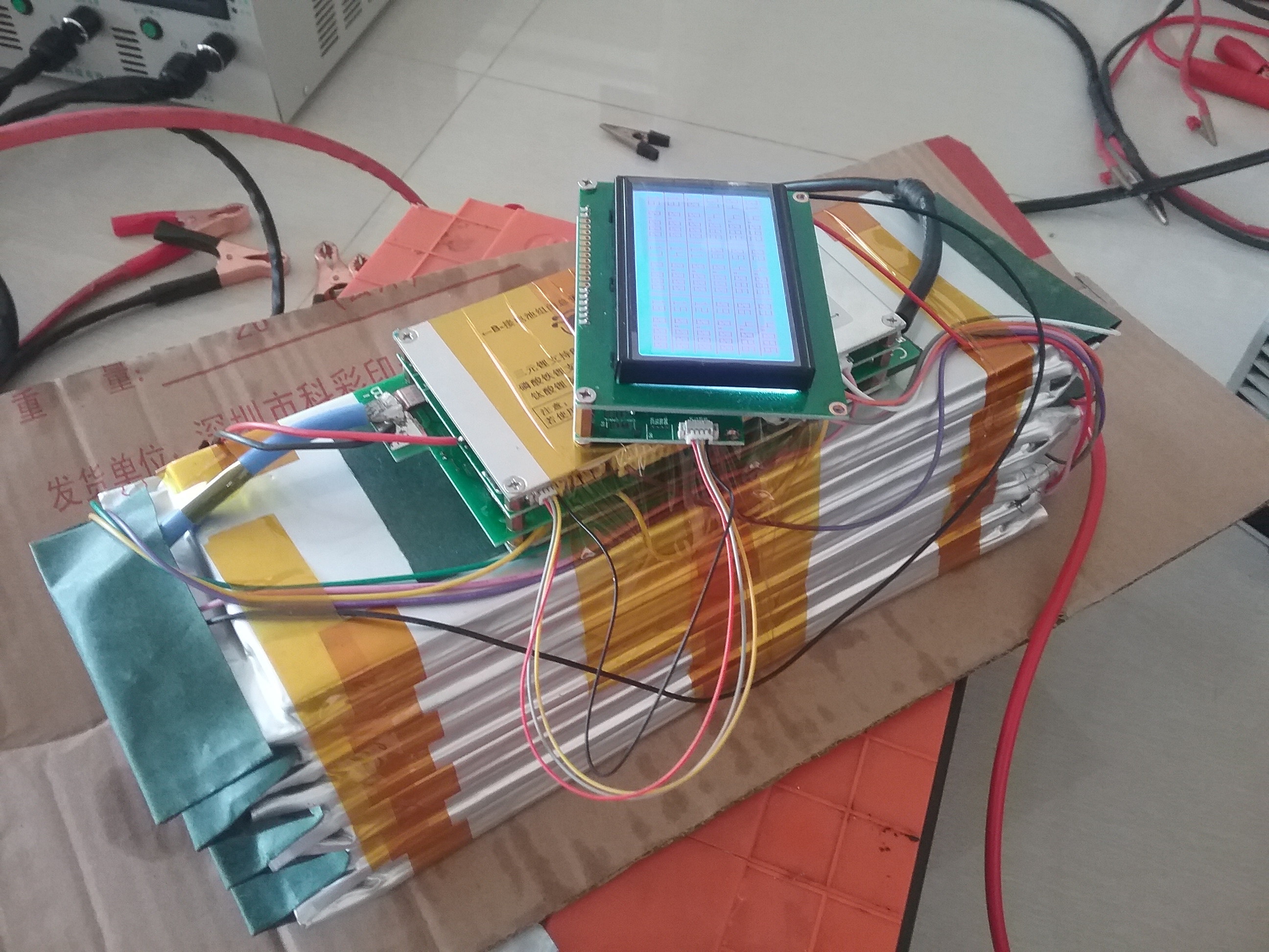 แบตเตอรี่ลิเธียม LG 60ah พร้อม smar bms