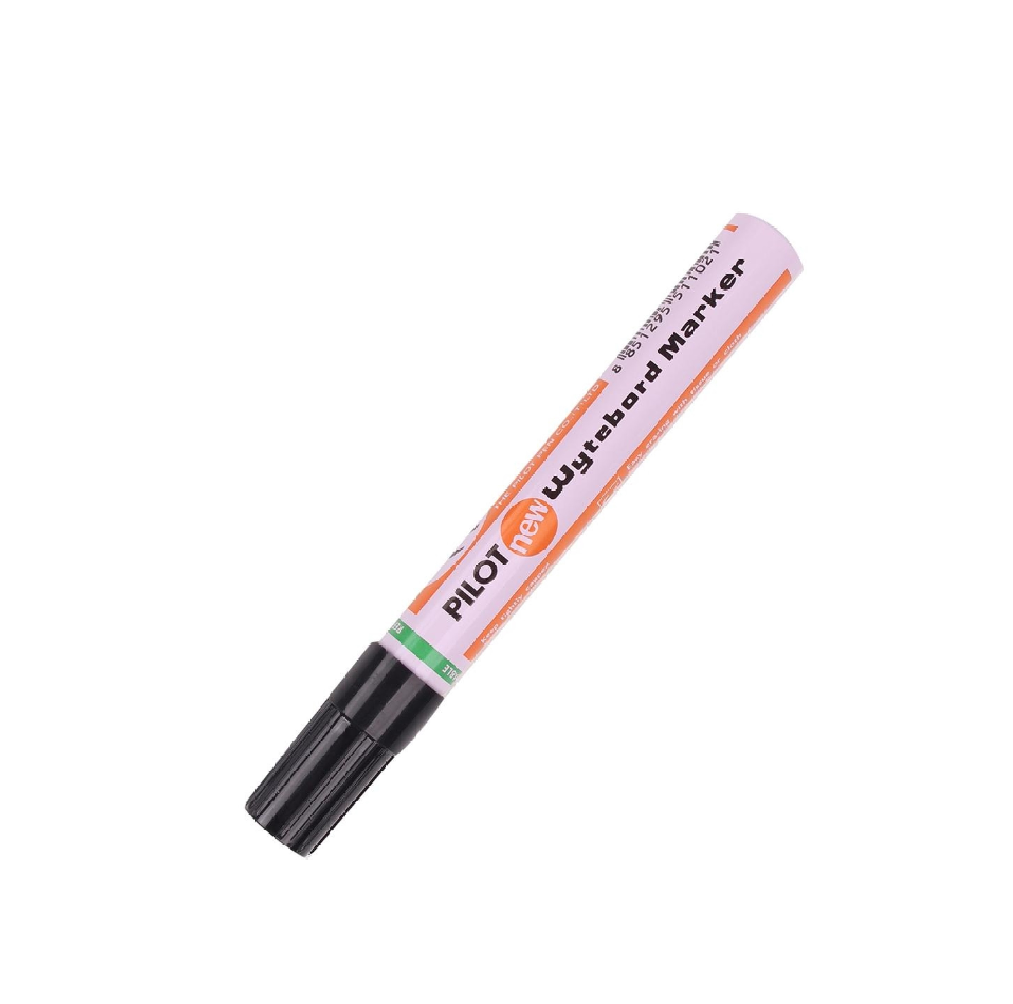 ปากกาไวท์บอร์ดหัวกลม WBMK-M สีดำ PILOT