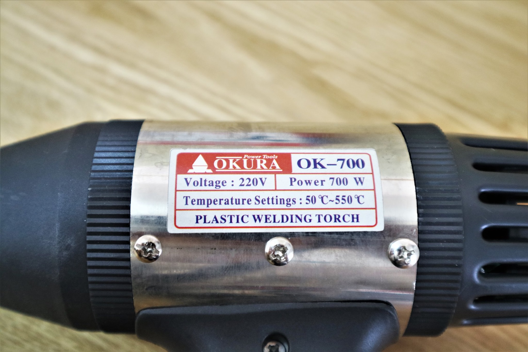 OKURA ปืนเชื่อมพีวีซี OK-700