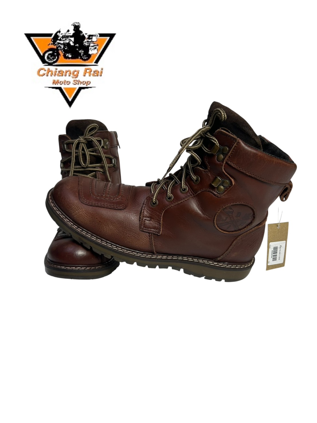 รองเท้าขี่มอเตอร์ไซด์( มือสอง) RCBT-117 Size ขนาดจากป้าย 42:EUR / 8:UK / 26.5:Cm.(JDM)