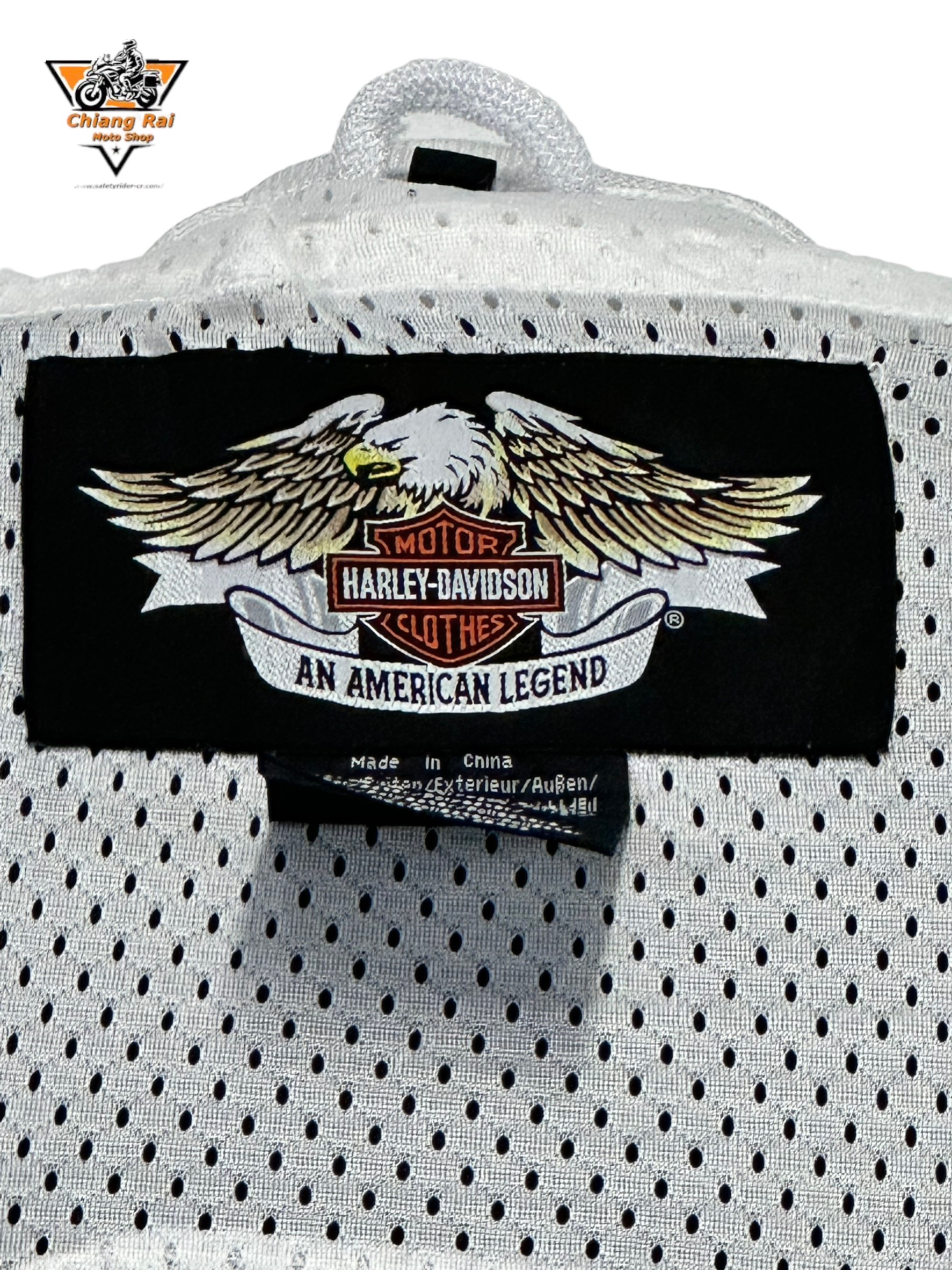 เสื้อขี่มอเตอร์ไซด์( มือสอง) RCSA 752 : อก 50" ยาว 25" (XL) Harley Davidson