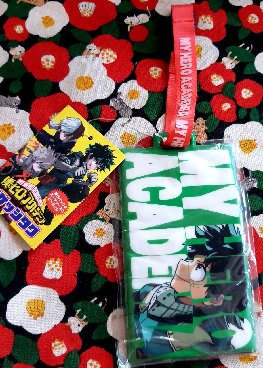 My Hero Academai ID CASE NAME Card Holder / Tag ที่ใส่บัตร มายฮีโร่ อคาเดเมีย พร้อมสายคล้องกระเป๋า ของแท้จากญี่ปุ่น Size : 13 x 7.5 cm