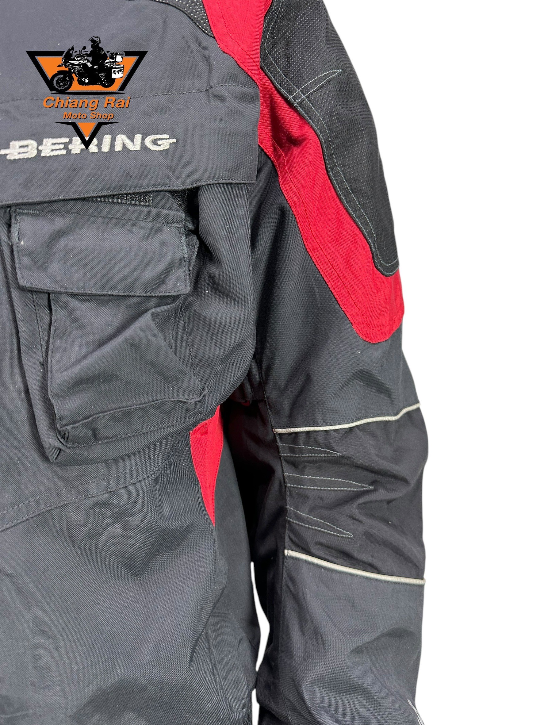 เสื้อขี่มอเตอร์ไซด์( มือสอง) CRSB 003 : อก 46" ยาว 26" (L) **BERING**