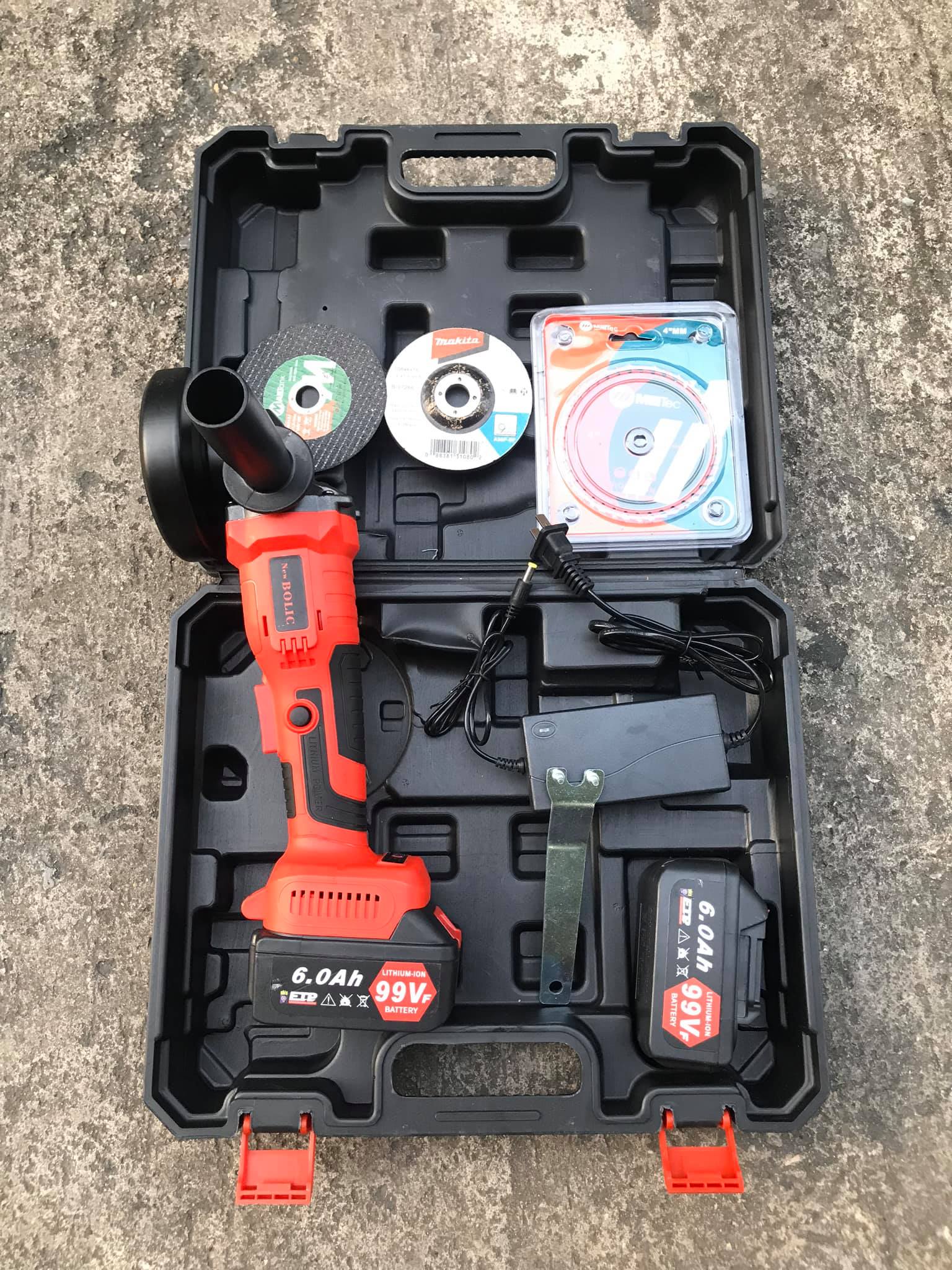 หินเจียไร้สาย ยี่ห้อ New Bolic ขนาดแบต 99โวลท์