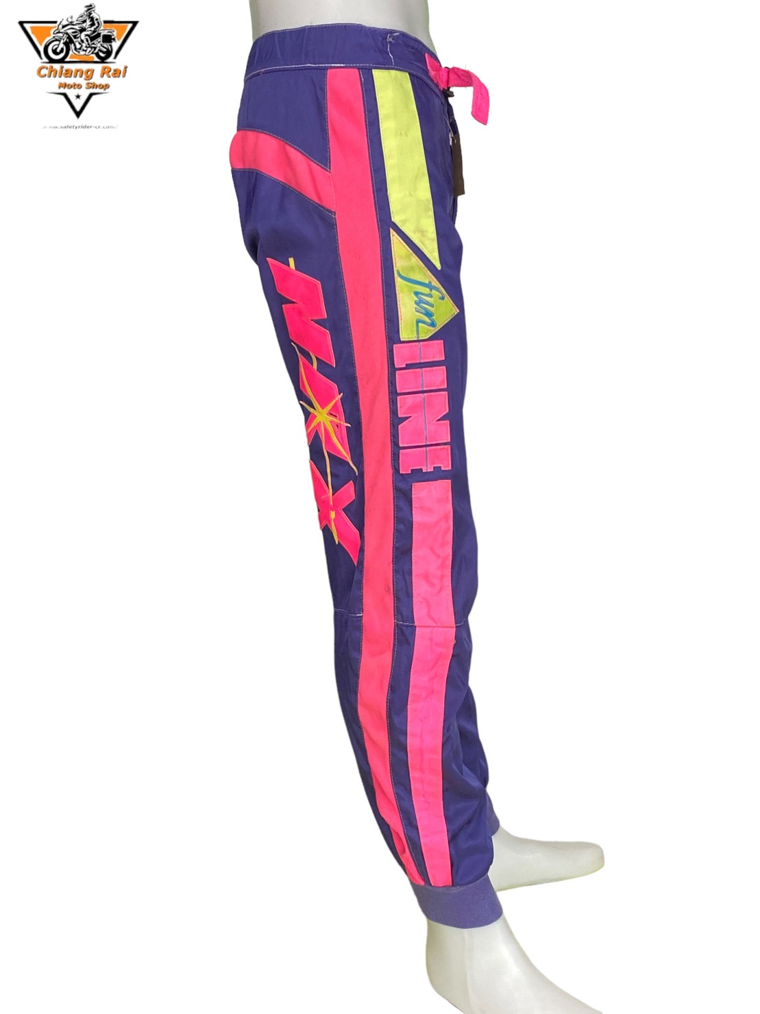 กางเกงขี่มอเตอร์ไซด์ ( มือสอง ) E&A 455: เอว 32" ยาว 28" **NRY**