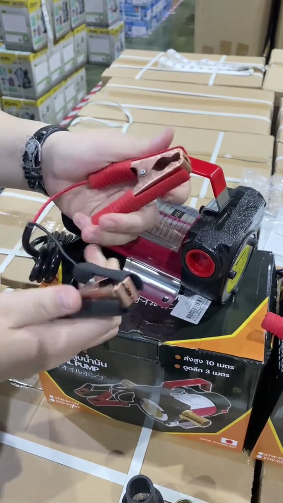 เครื่องสูบน้ำมัน ยี่ห้อ Onsen มีให้เลือก 12V และ 24V