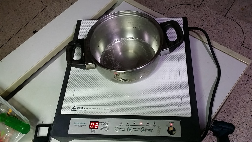 ซ่อมเตาแม่เหล็กไฟฟ้า ยี่ห้อ Rena Ware รุ่น IC-400 อาการเปิดไม่ติด