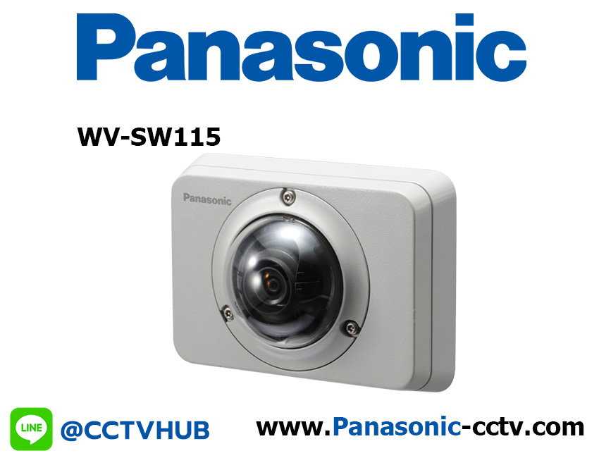 กล้องวงจรปิด Panasonic รุ่น WV-SW115