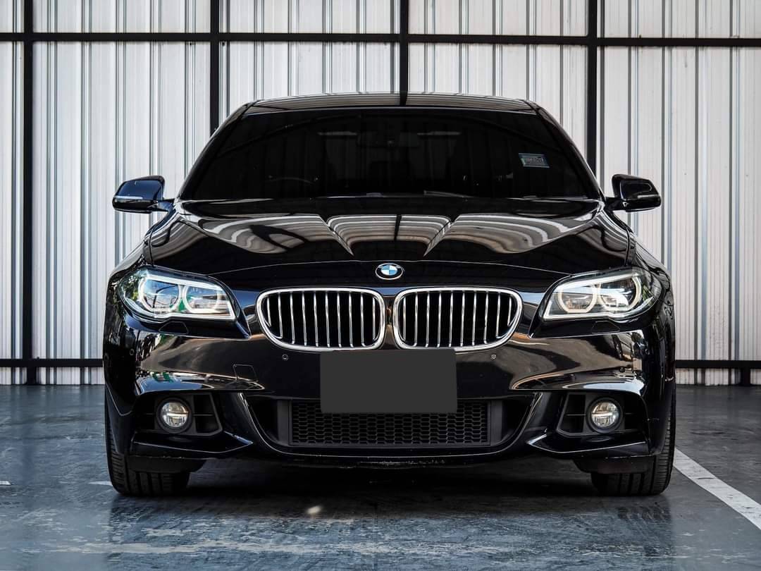 BMW 528i M Sport LCI ปี 2015 สีดำ