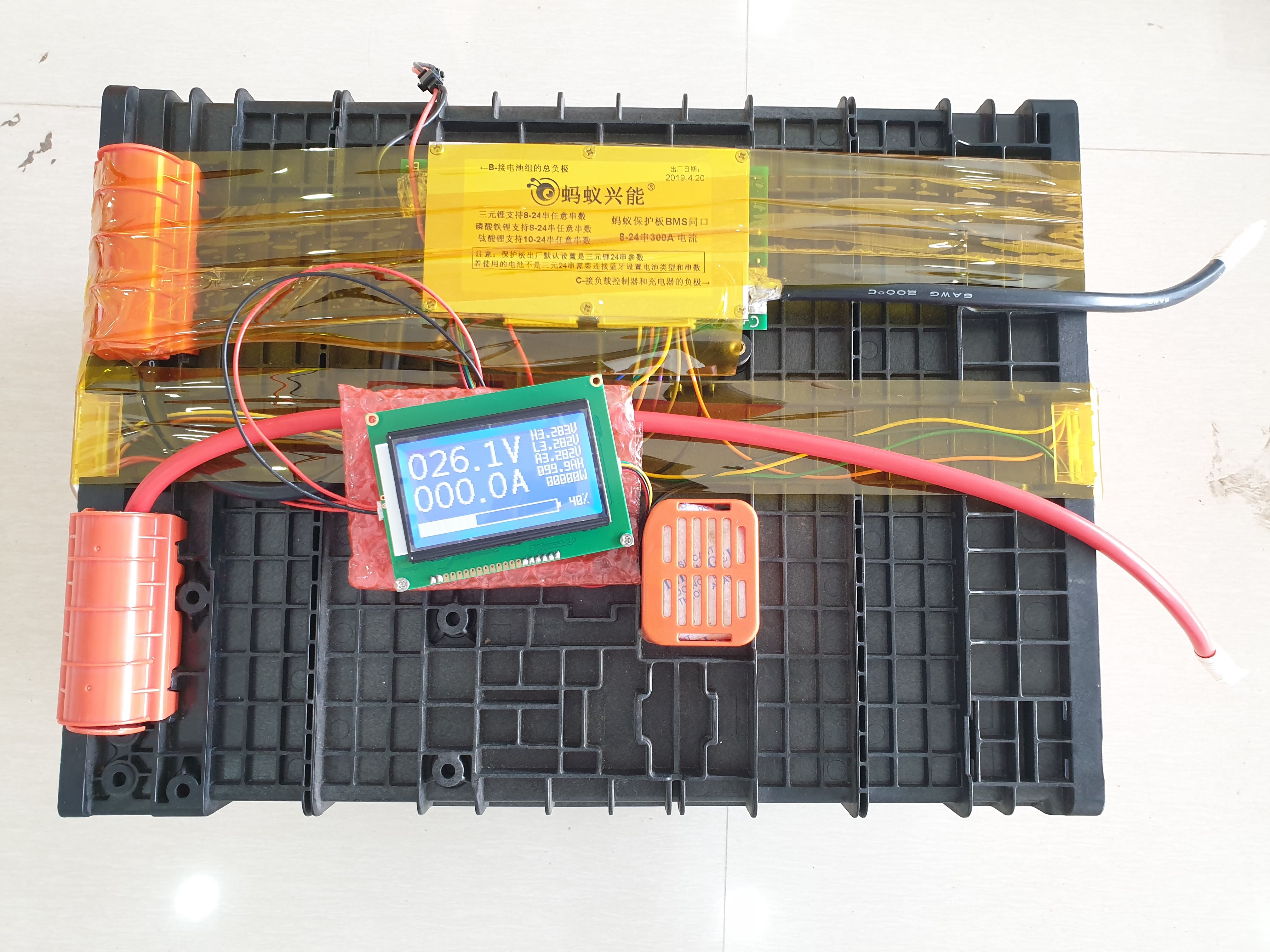 แบตเตอรี่ลิเทียม BYD lifepo4 250Ah สำหรับ folklift โฟลค์ลิฟไฟฟ้า