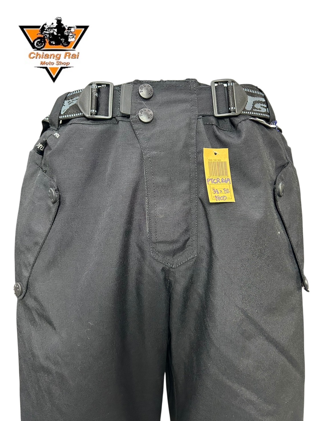 กางเกงขี่มอเตอร์ไซด์ ( มือสอง ) PTCR 269 : เอว 38" ยาว 32" Tschul