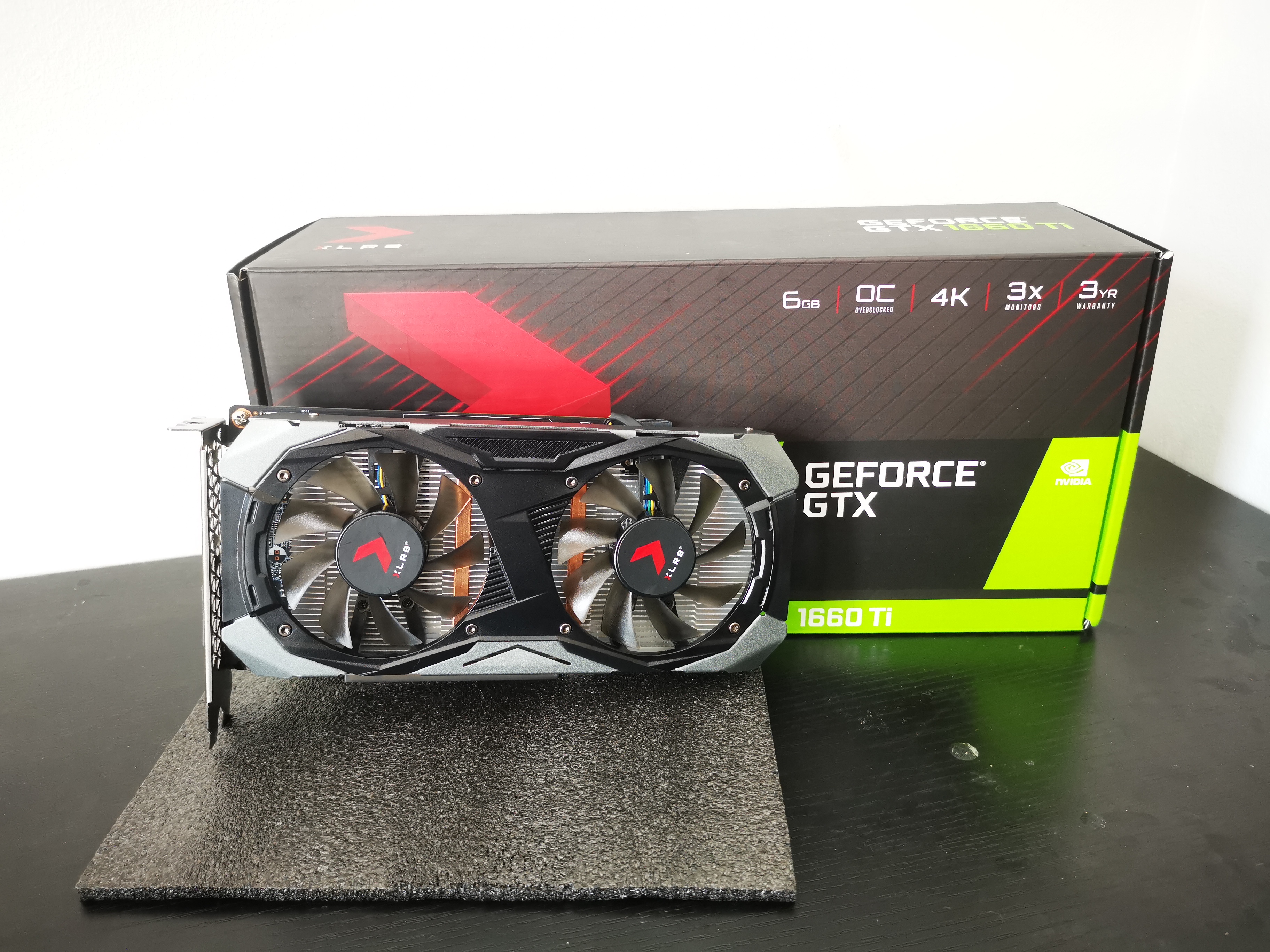 PNY GTX 1660 Ti OC 6GB GDDR6 Dual Fan XLR8 Gaming