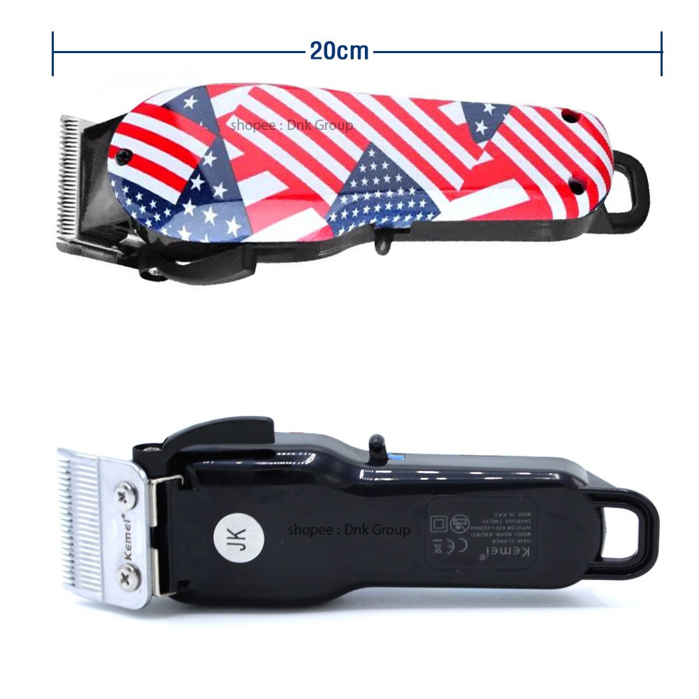 ปัตตาเลี่ยนตัดผม Kemei รุ่น km-831,KM-1992 ปัตตาเลียนไร้สาย ปัตตาเลี่ยนไฟฟ้า