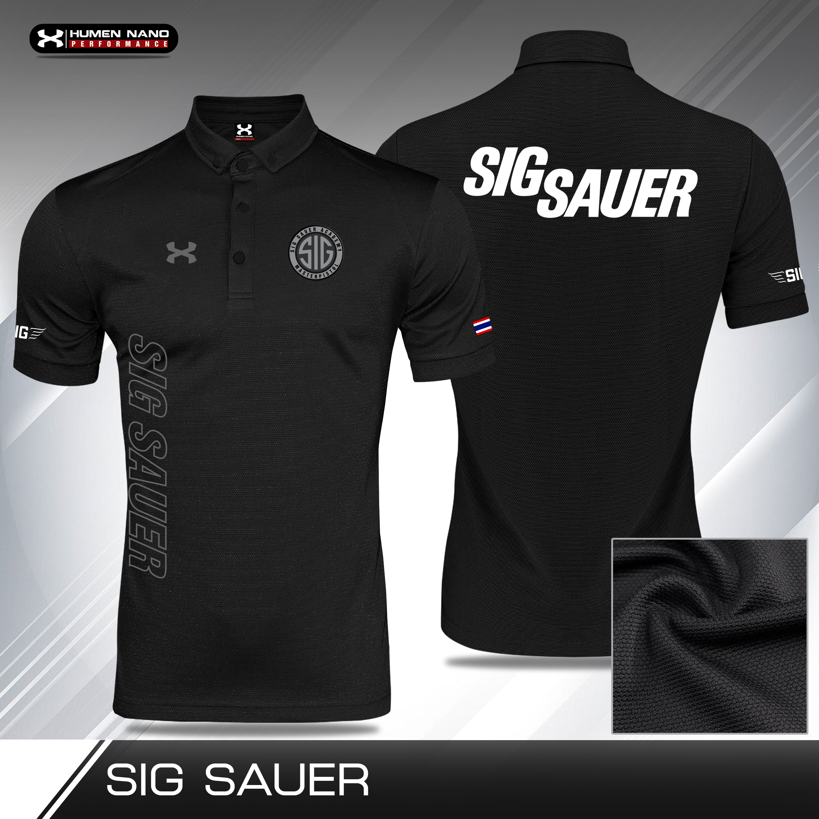 TC8 เสื้อโปโลSIG SAUER
