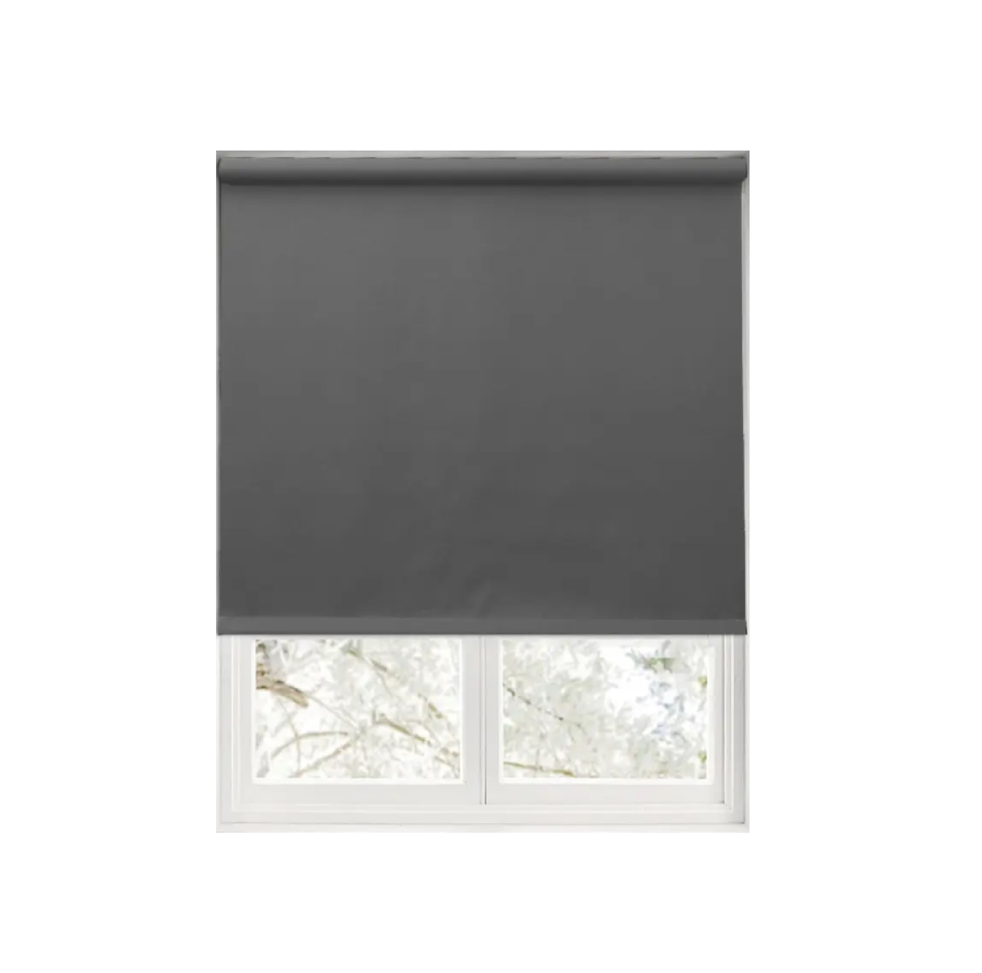 DAVINCI ม่านม้วนทึบแสง BC-001B-D56-3 ขนาด 100x210 ซม. สีเทา