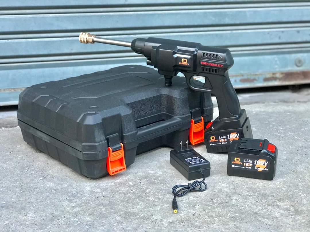 เครื่องฉีดน้ำไร้สาย ยี่ห้อ Onsen รุ่น 199v