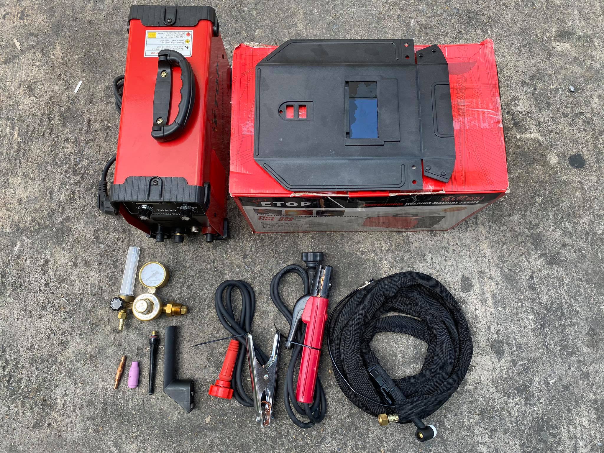 ตู้เชื่อมอาร์กอน TIG/MMA 2 ระบบ ETOP TIGs-300
