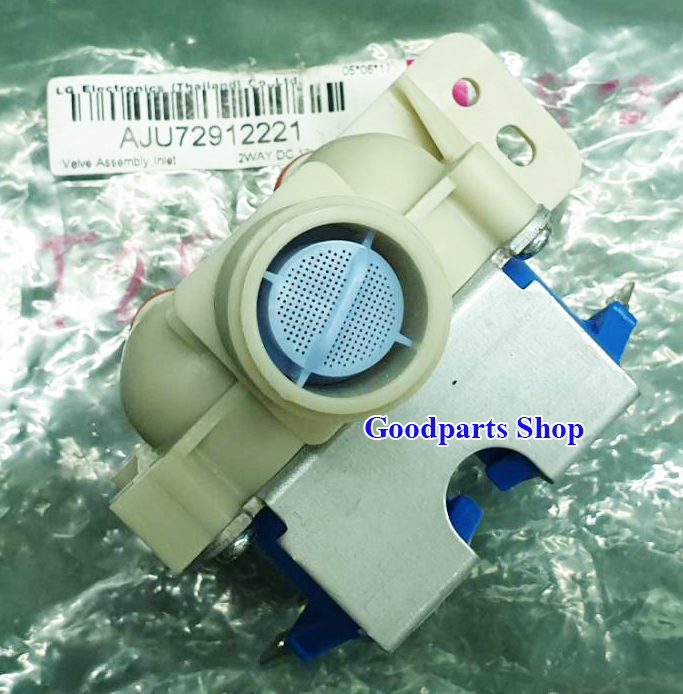 AJU72912221 INLET VALVE LG 2WAY DC12V รุ่น T2518VSAV,T2511VSAM ,T2512VSAM