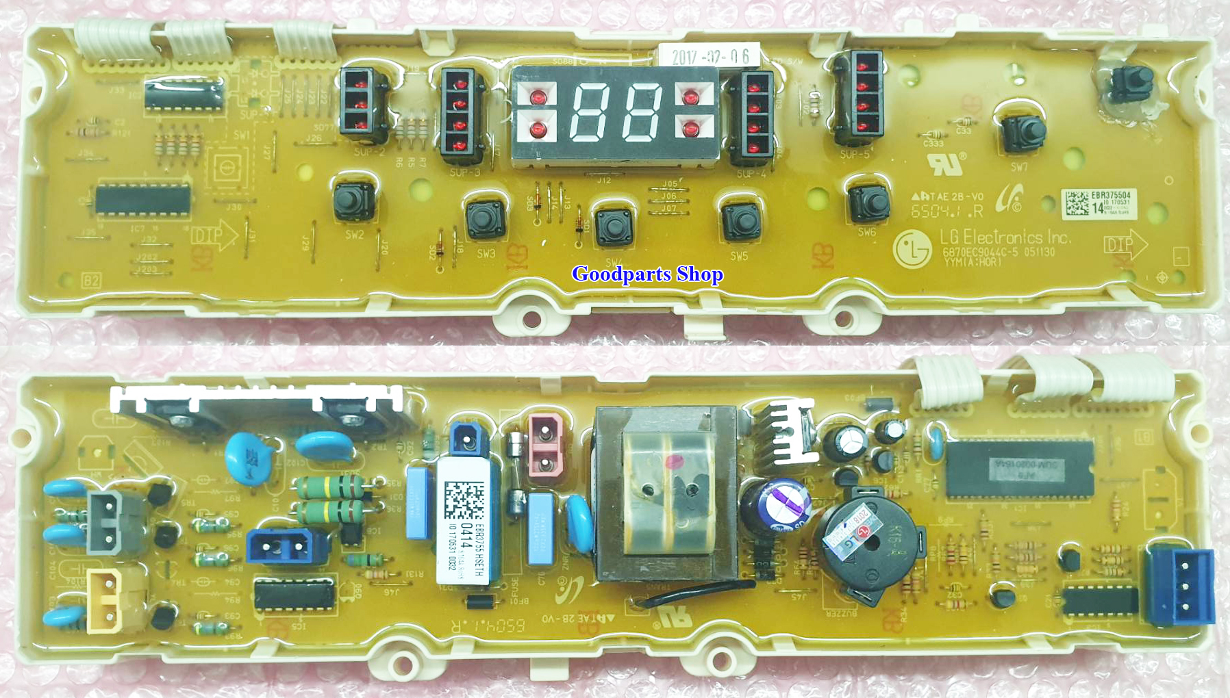 EBR37550414 Main PCB Assembly รุ่น WF-T1022TD,WF-T7522TD,WF-T7510TD,WF-T8022TD ,WF-T7822TD,WF-T6510TD,WF-T7051TD,WF-T7060TD