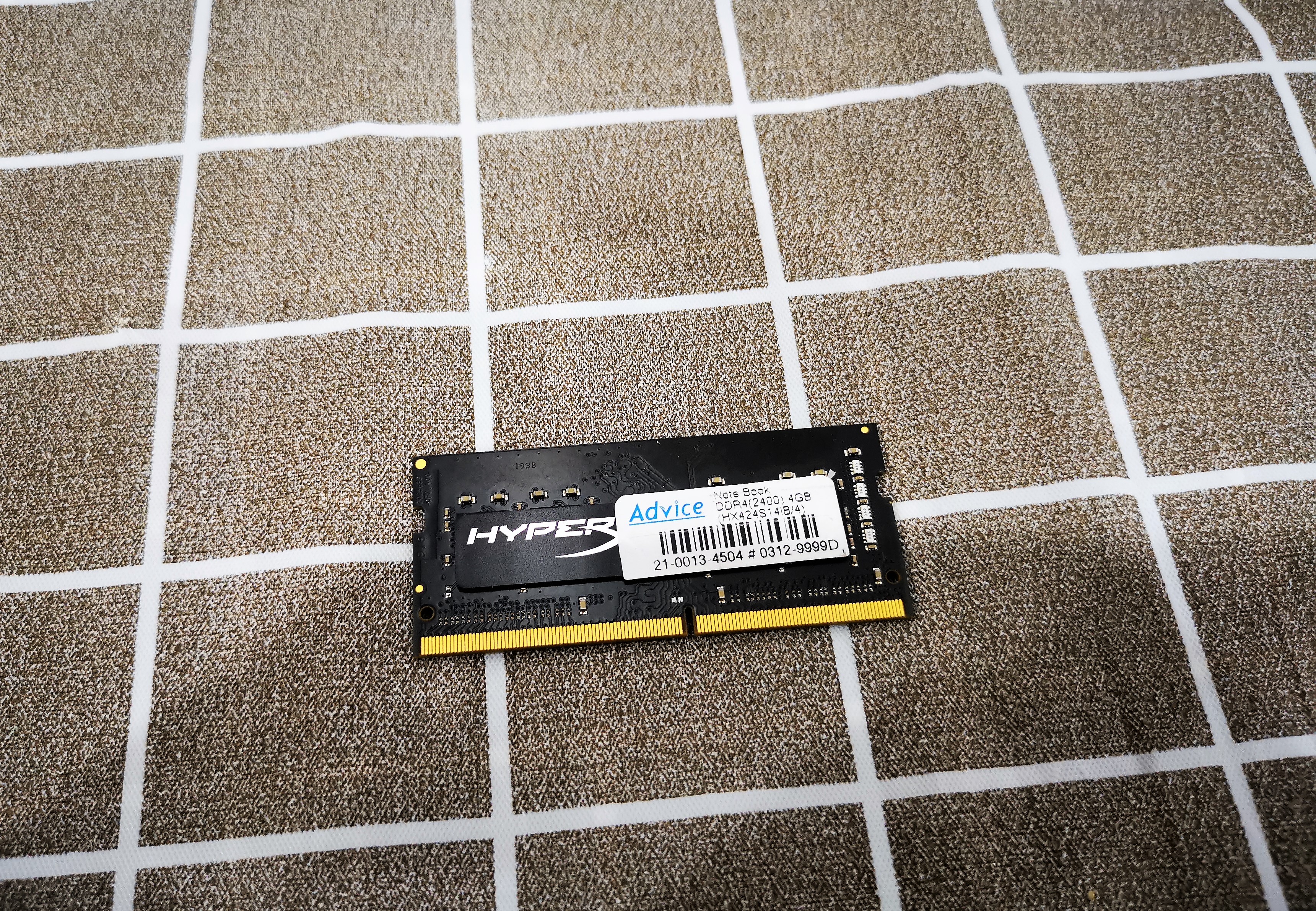 Ram NB Kingston Hyper X DDR4 4G/2400