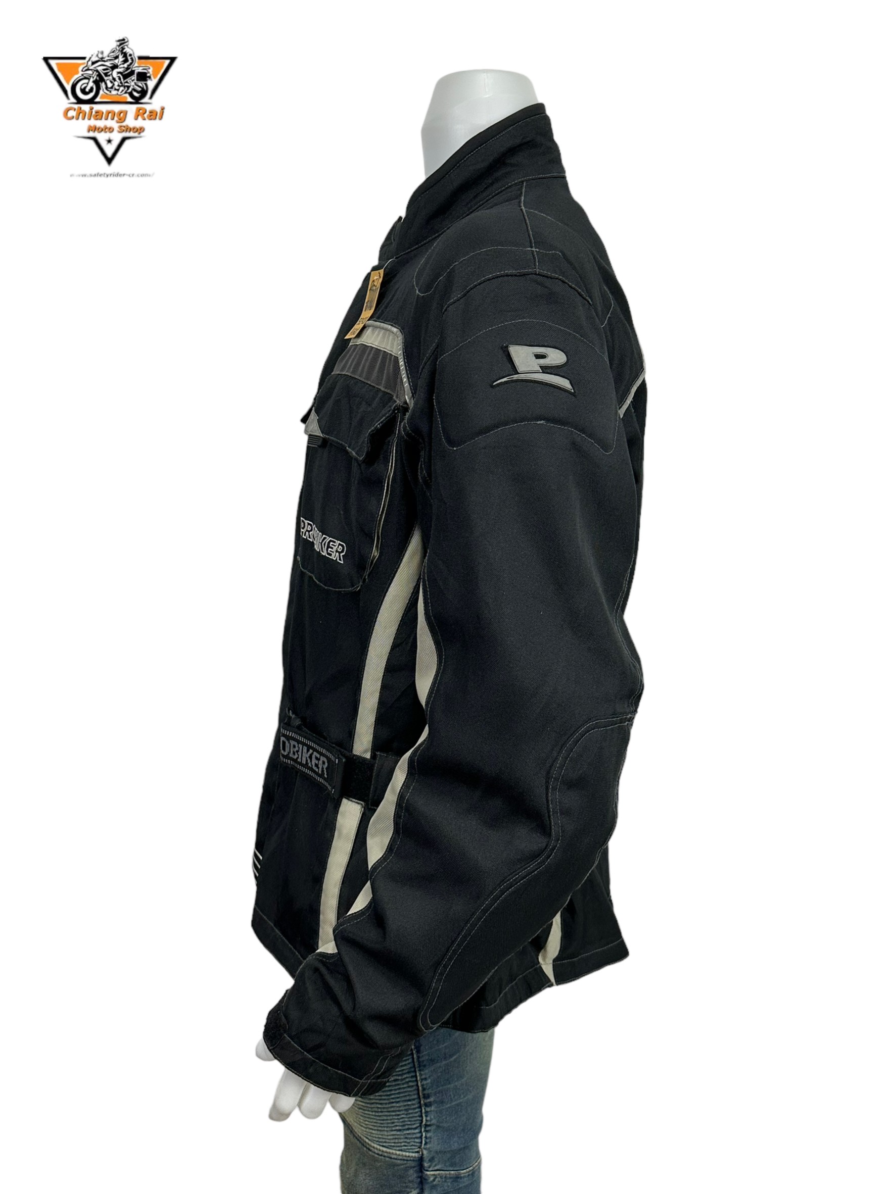 เสื้อขี่มอเตอร์ไซด์( มือสอง) RCTA 516: อก 52" ยาว 28" (XL) **PROBIKER**