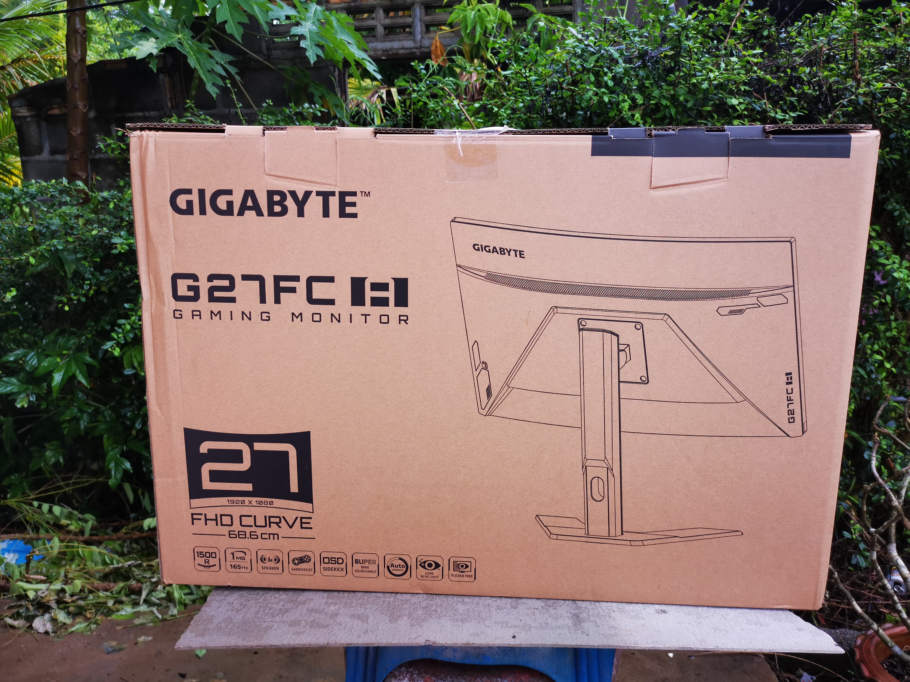 Monitor GIGABYTE G27FC A CURVE 165Hz