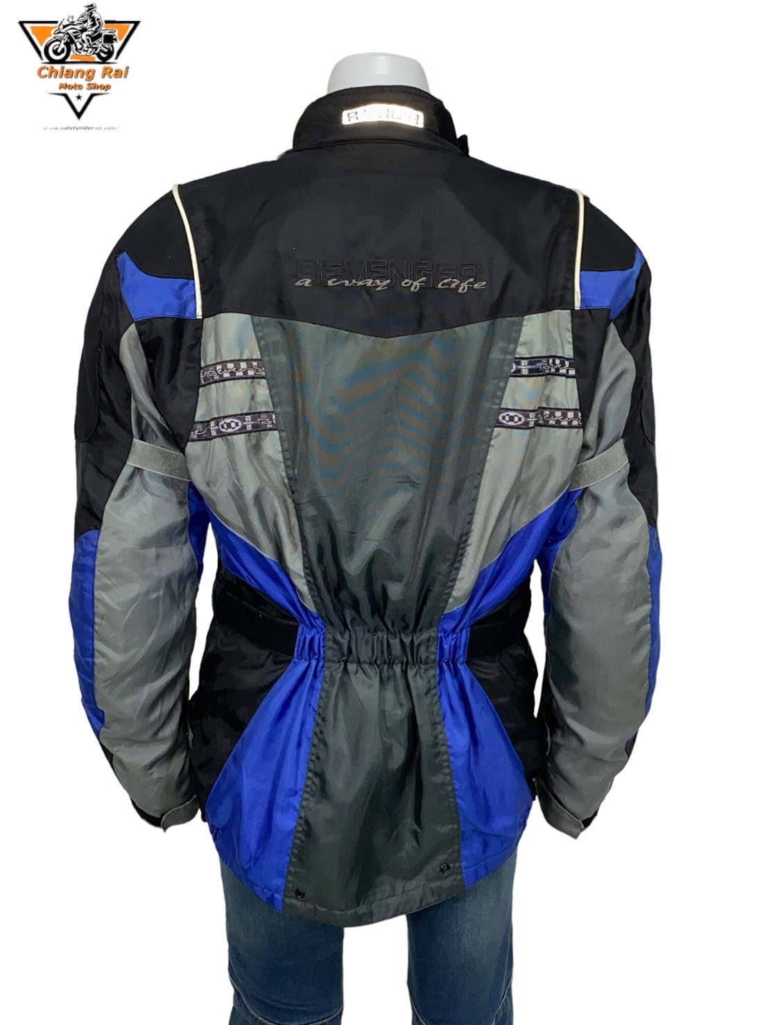 เสื้อขี่มอเตอร์ไซด์( มือสอง) RCTA 334 อก 50 " ยาว 29 "(XL)