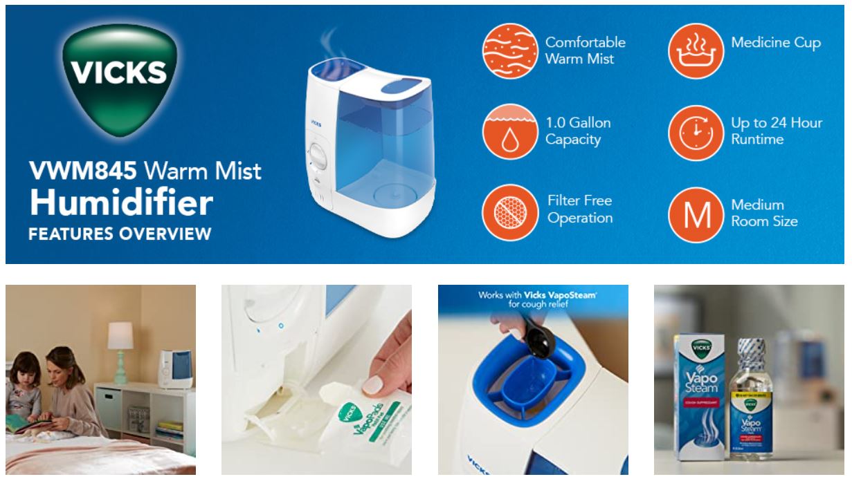 ซ่อมเครื่องทำความชื้น ยี่ห้อ VICKS รุ่น VWM845V1 อาการเครื่องไม่ทำงาน