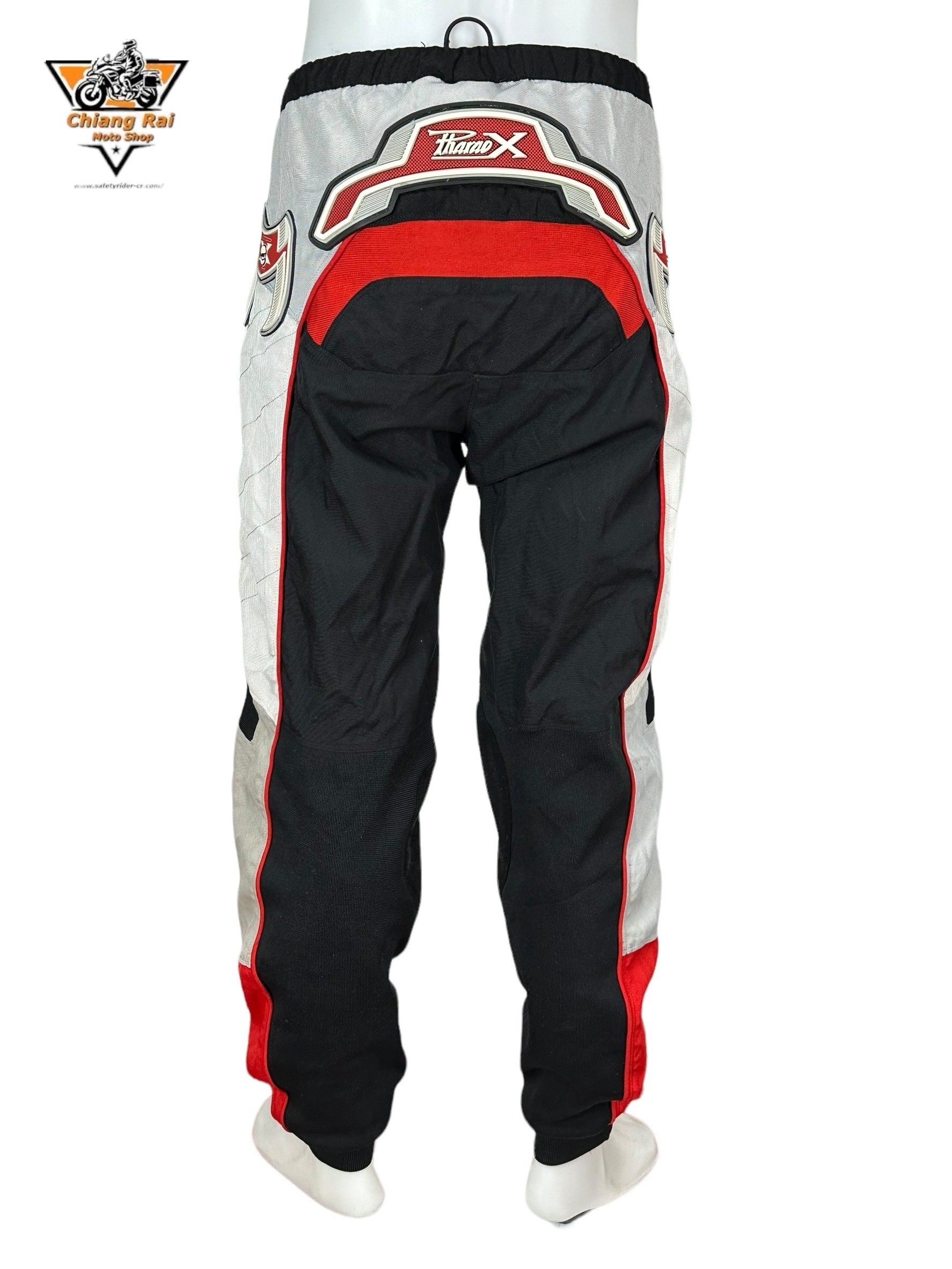 กางเกงขี่มอเตอร์ไซด์ ( มือสอง ) E&A 655: เอว 34" ยาว 31" **Hnaradx**