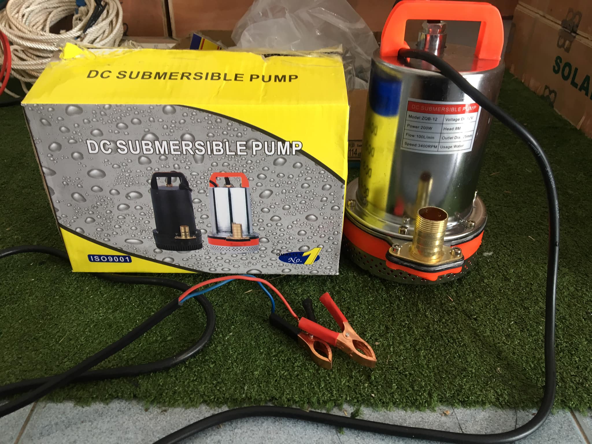 ปั๊มไดโว่ 12v