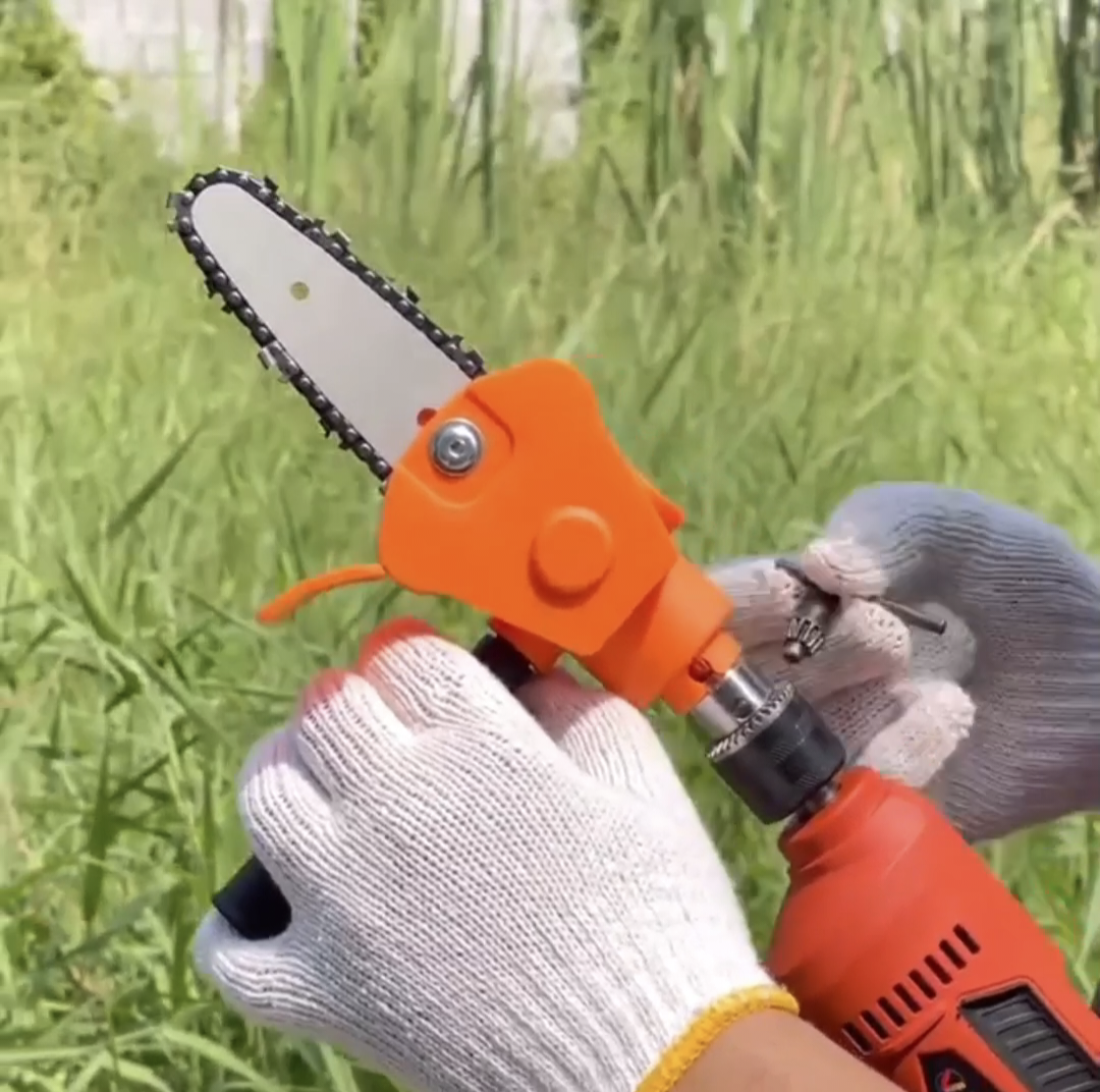 หัวเลื่อยโซ่ต่อสว่าน