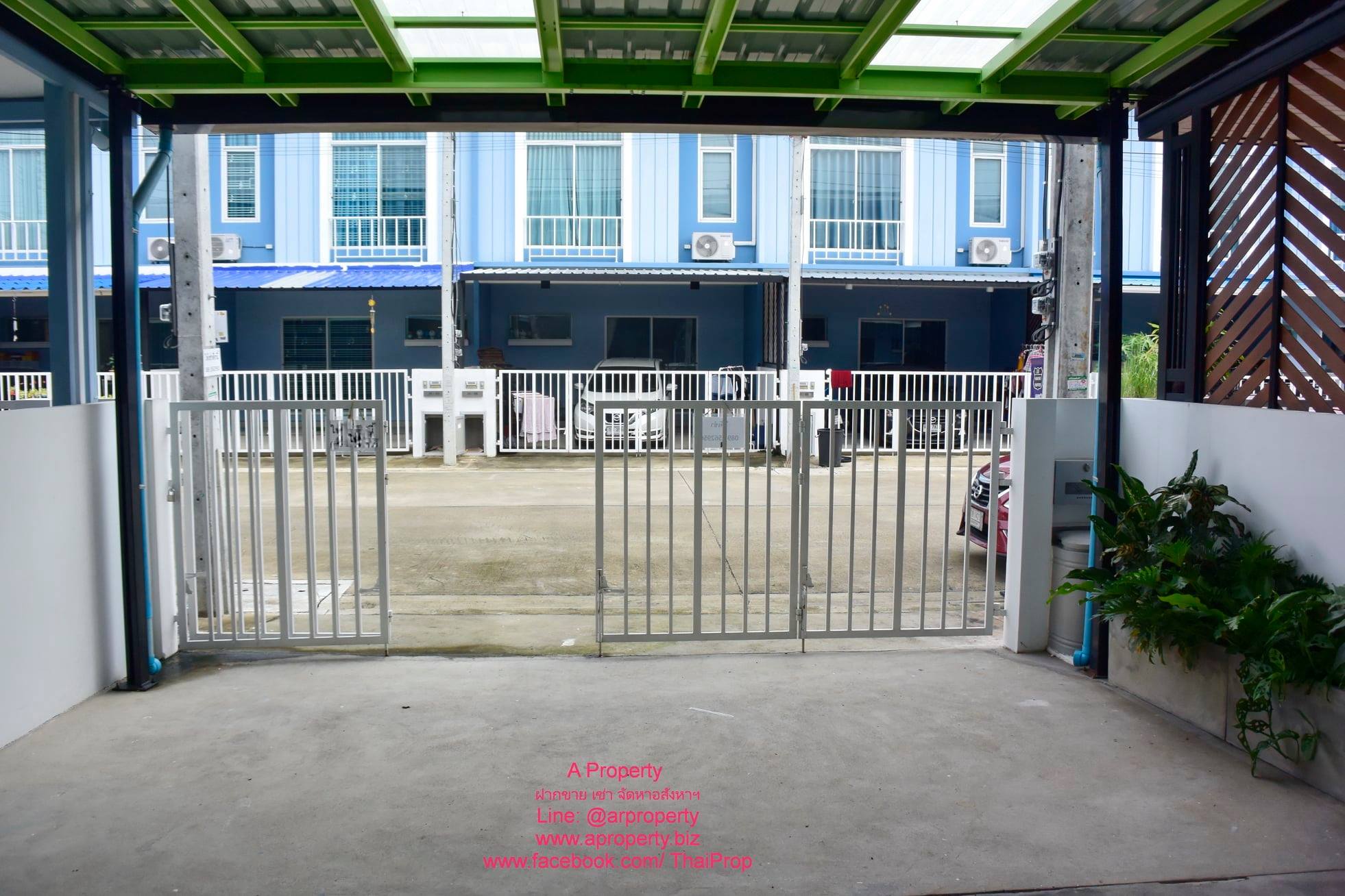 ให้เช่า ท/ฮ เจ ซิตี้ บ้านใกล้สวน ใกล้วัดเล่งเน่ยยี่ บางบังทอง