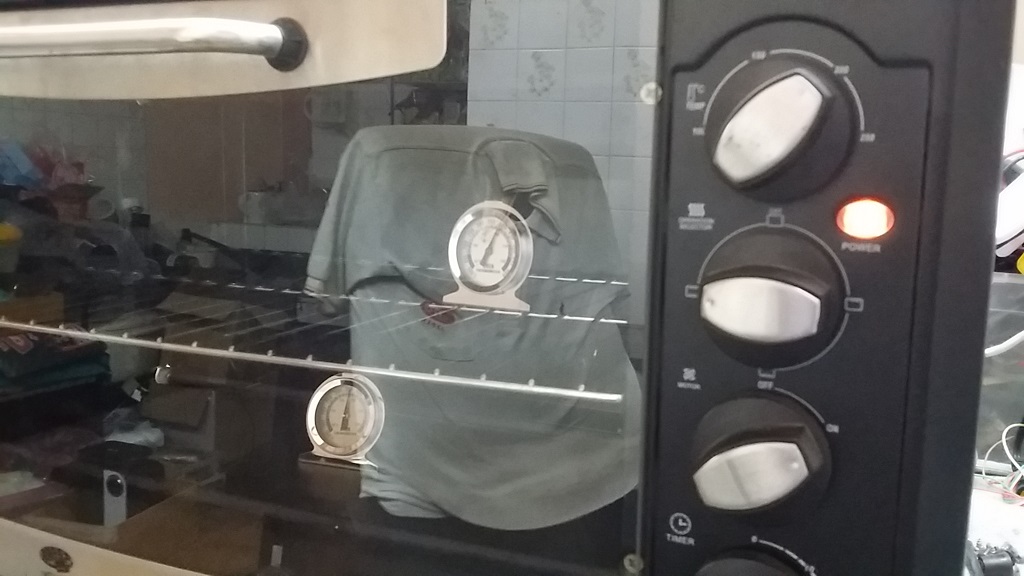 ซ่อมเตาอบไฟฟ้า ยี่ห้อ HOUSE WORTH รุ่น HW-EO03 อาการความร้อนได้ไม่ถึง