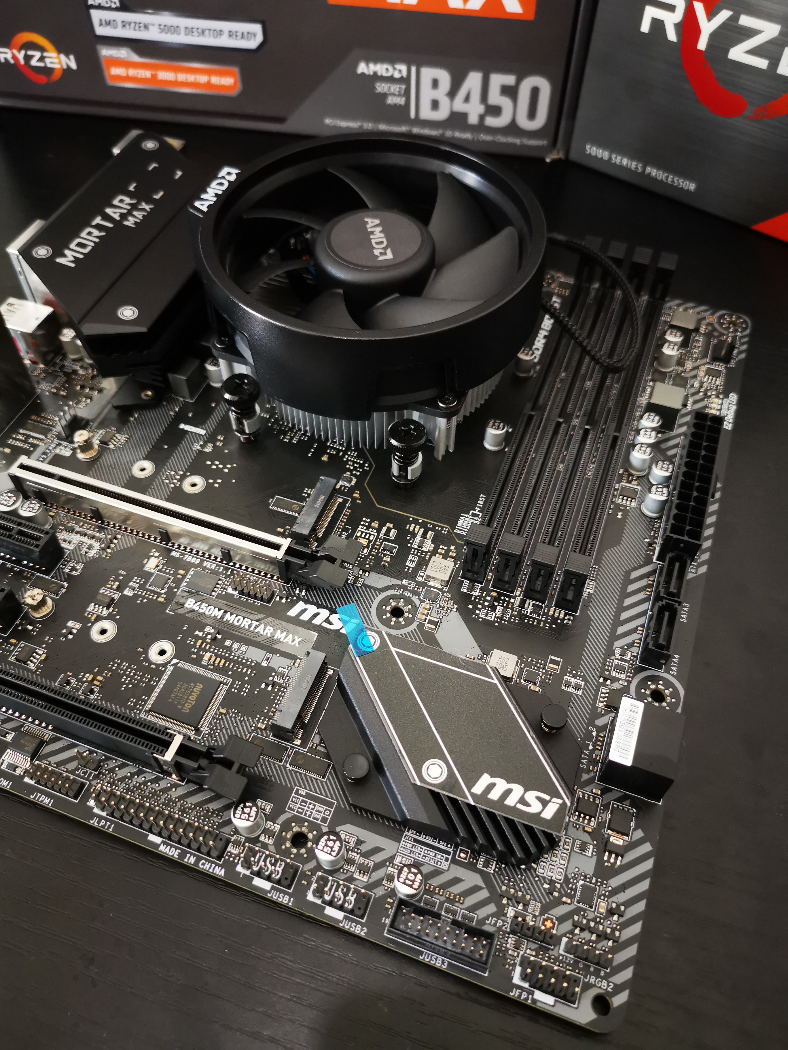 Computer Set R5 5600G ( บอร์ด + ซีพียู)