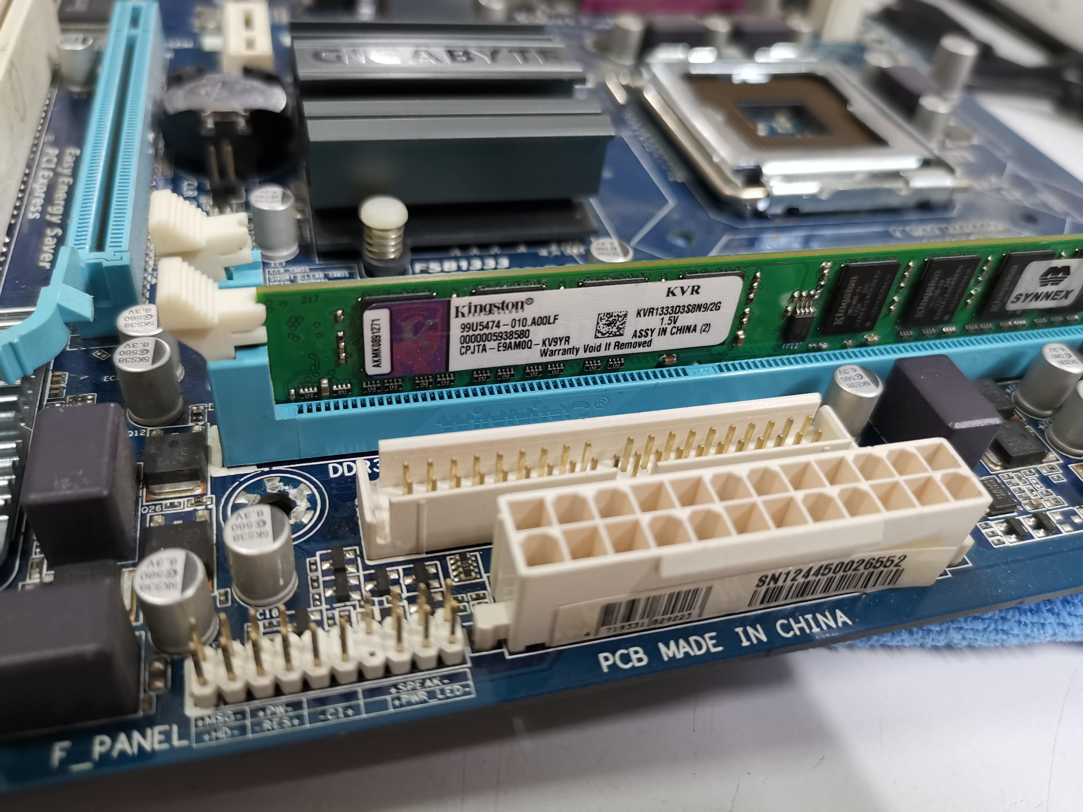 บอร์ด GA G41MT S2PT (ddr3)