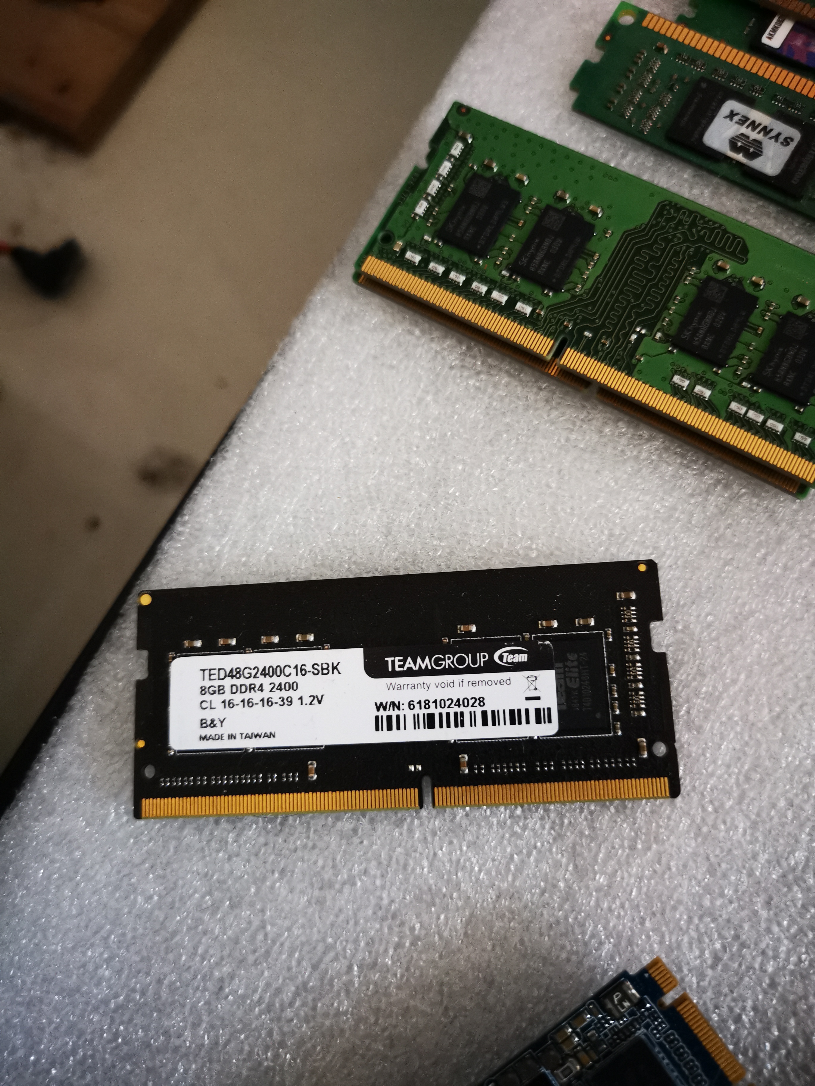 Ram NB TeamGroup DDR4 8GB(8*1)/2400