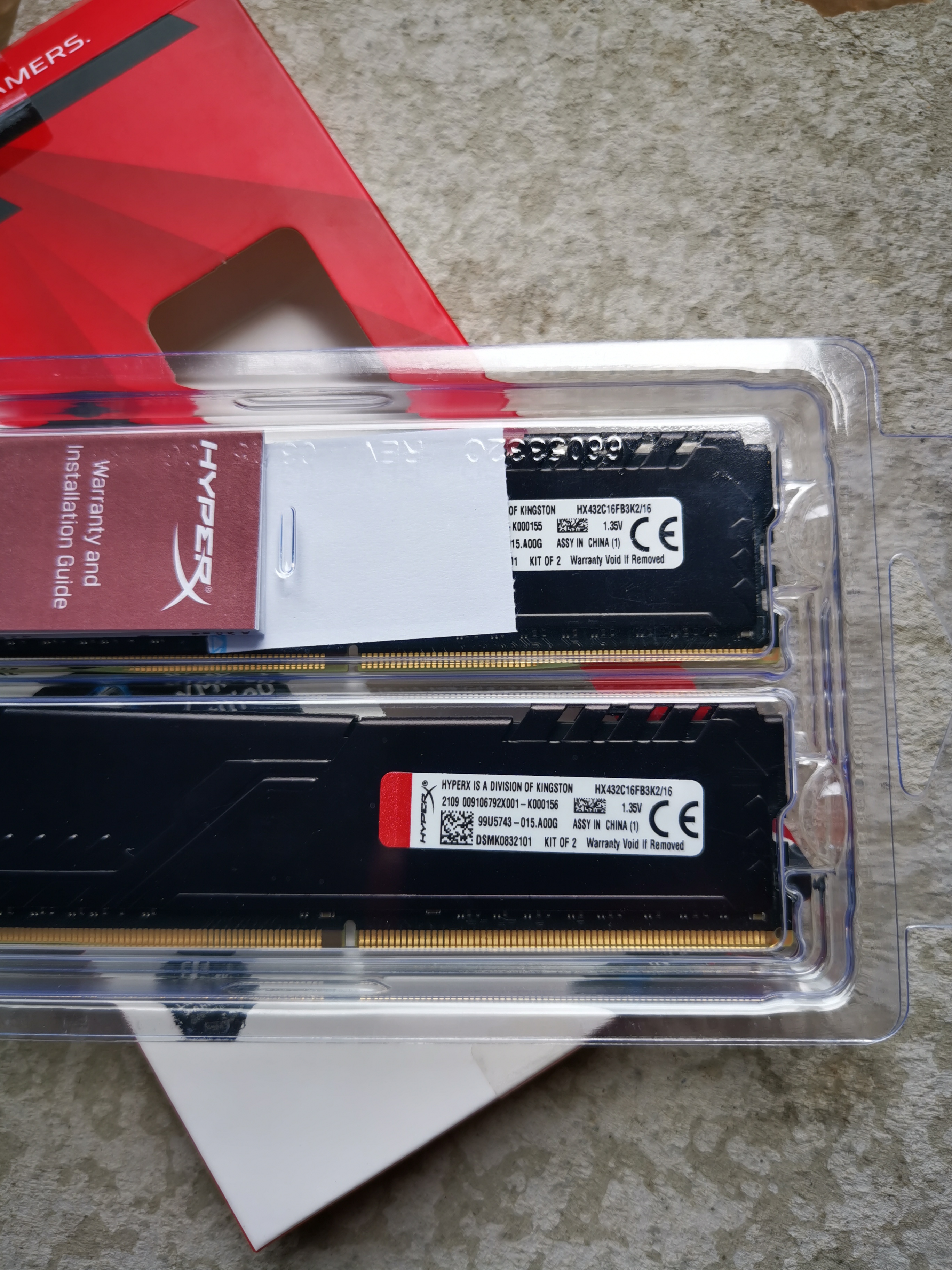 Ram Kingston Hyper-X FURY DDR4 16GB(8GBX2)/3200